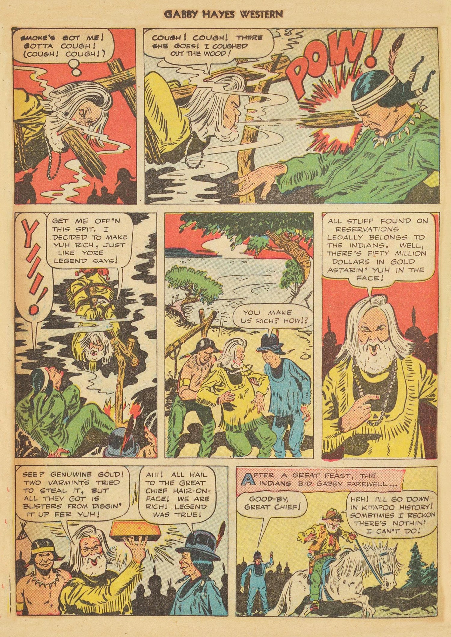 Read online Gabby Hayes Western comic -  Issue #3 - 12