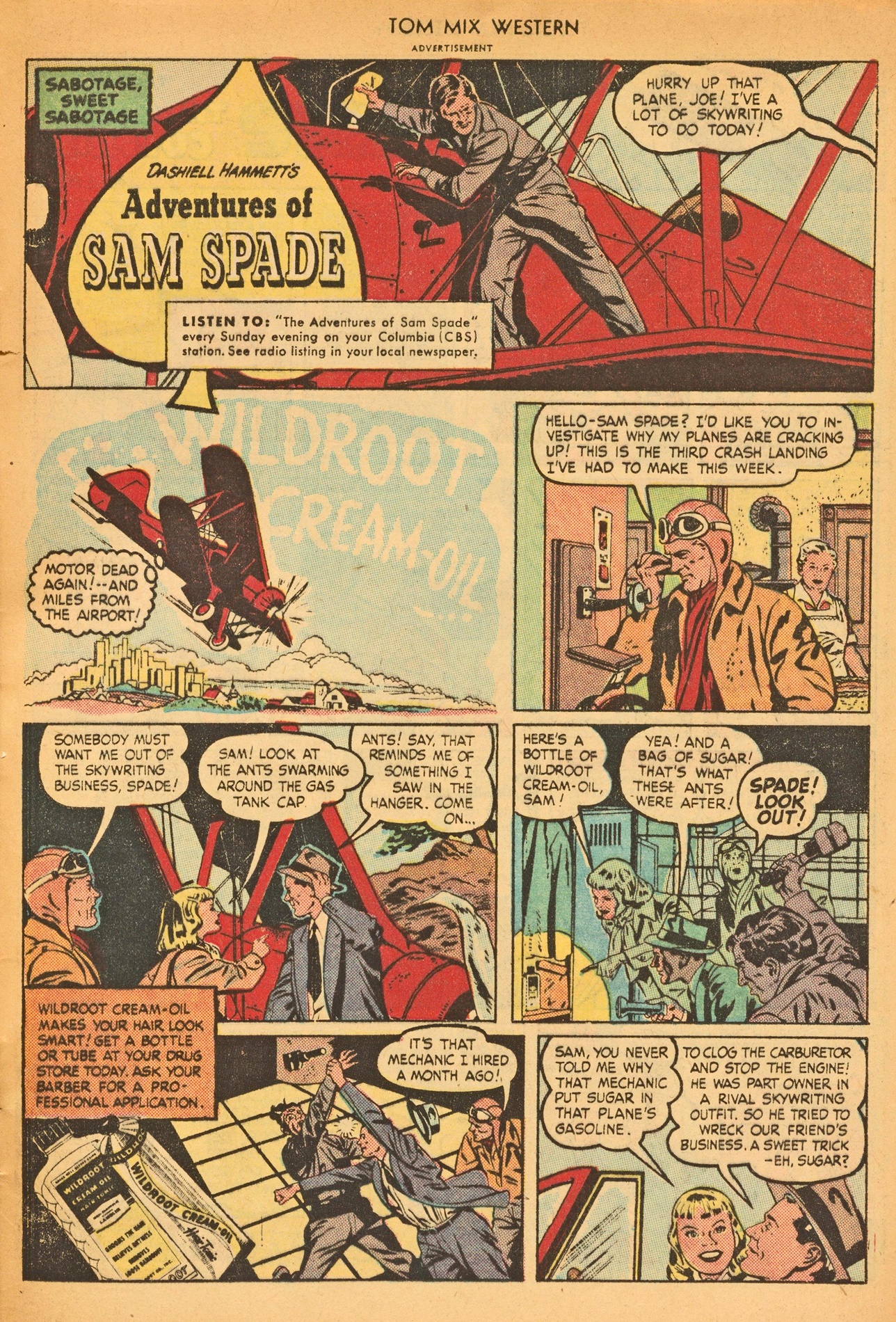 Read online Tom Mix Western (1948) comic -  Issue #8 - 49