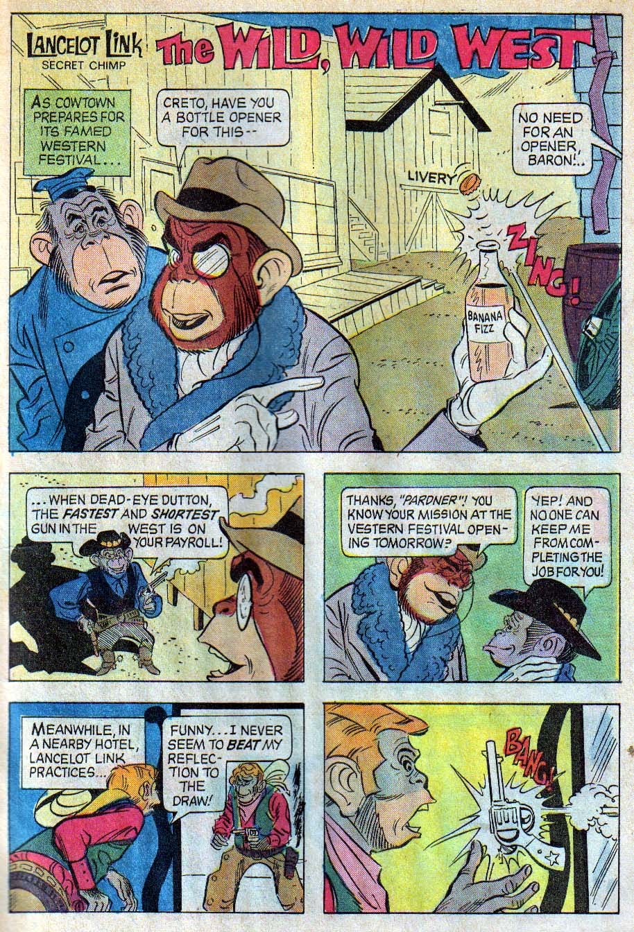 Read online Lancelot Link Secret Chimp comic -  Issue #5 - 21