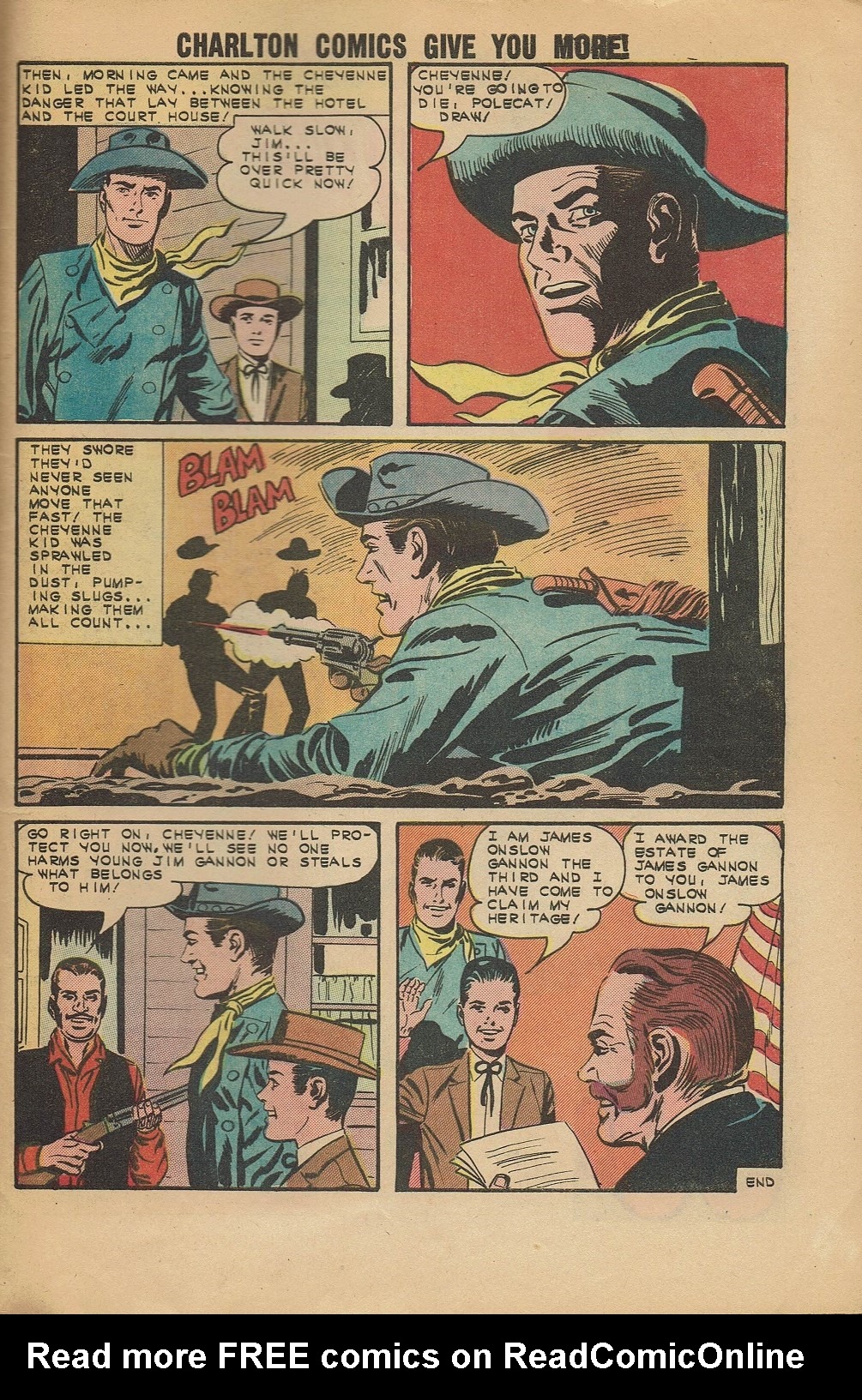 Read online Cheyenne Kid comic -  Issue #43 - 33