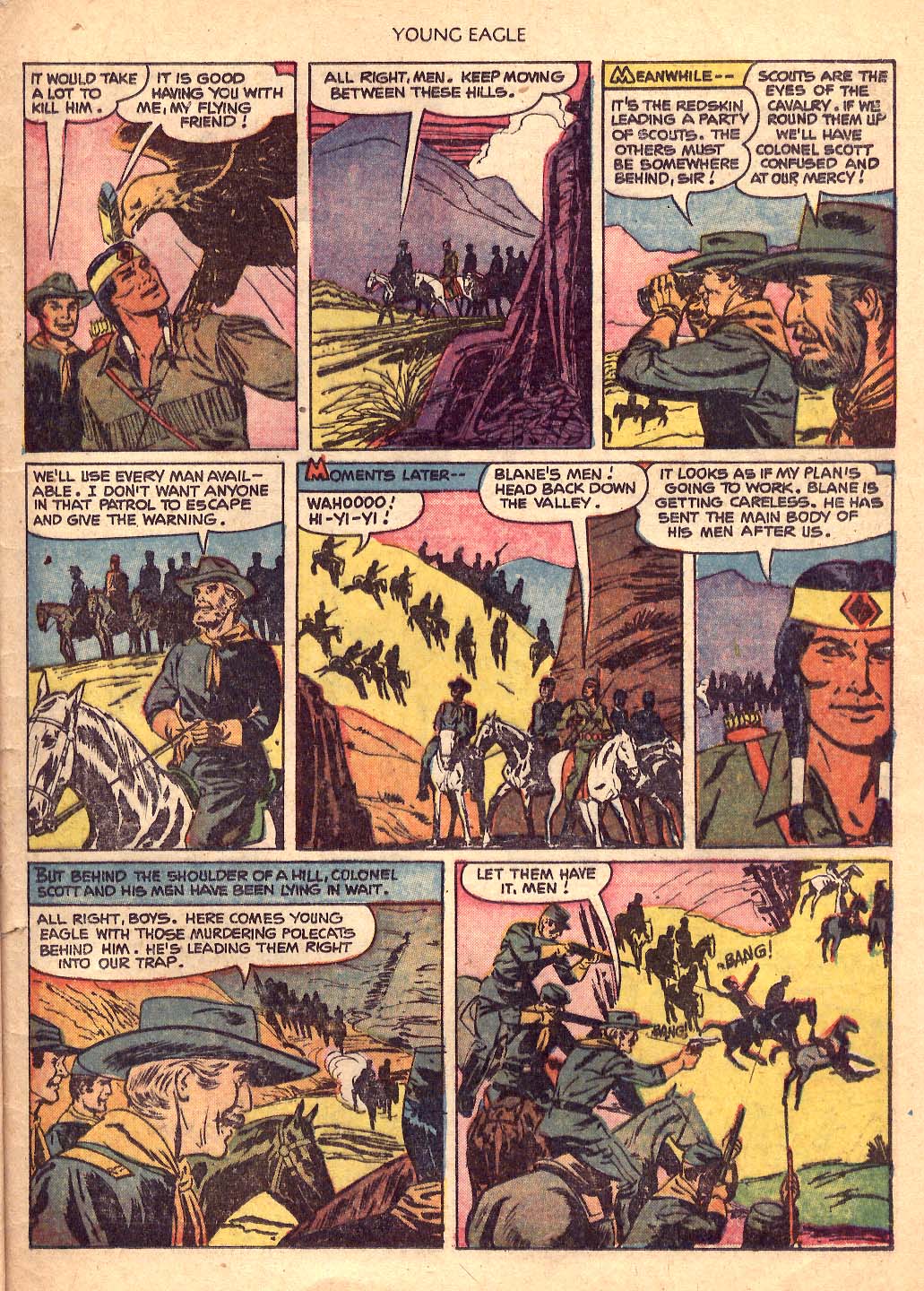 Read online Young Eagle comic -  Issue #6 - 33