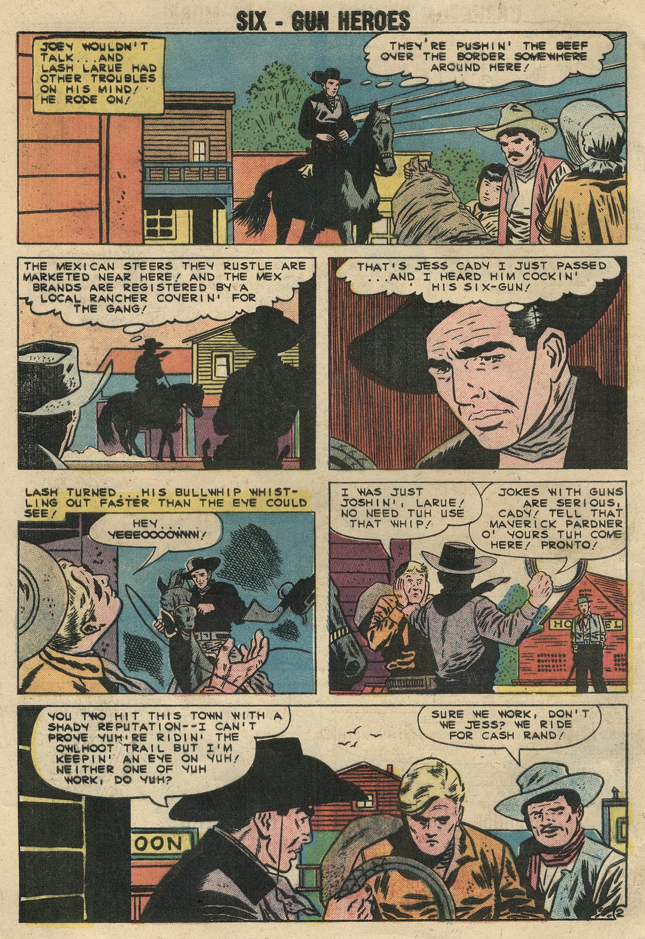 Read online Six-Gun Heroes comic -  Issue #54 - 4