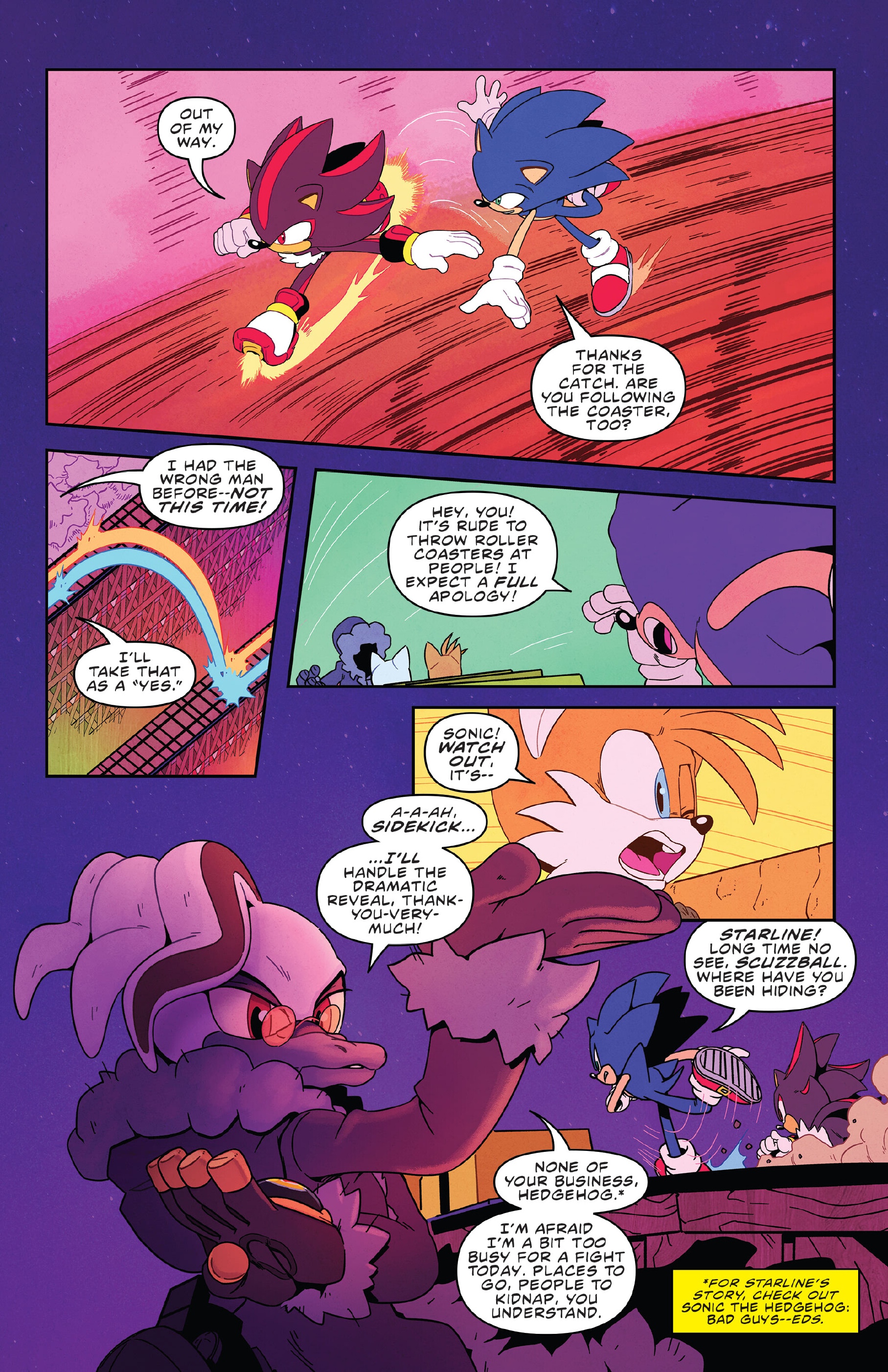 Read online Sonic the Hedgehog: Sonic & Tails: Best Buds Forever comic -  Issue # TPB - 92