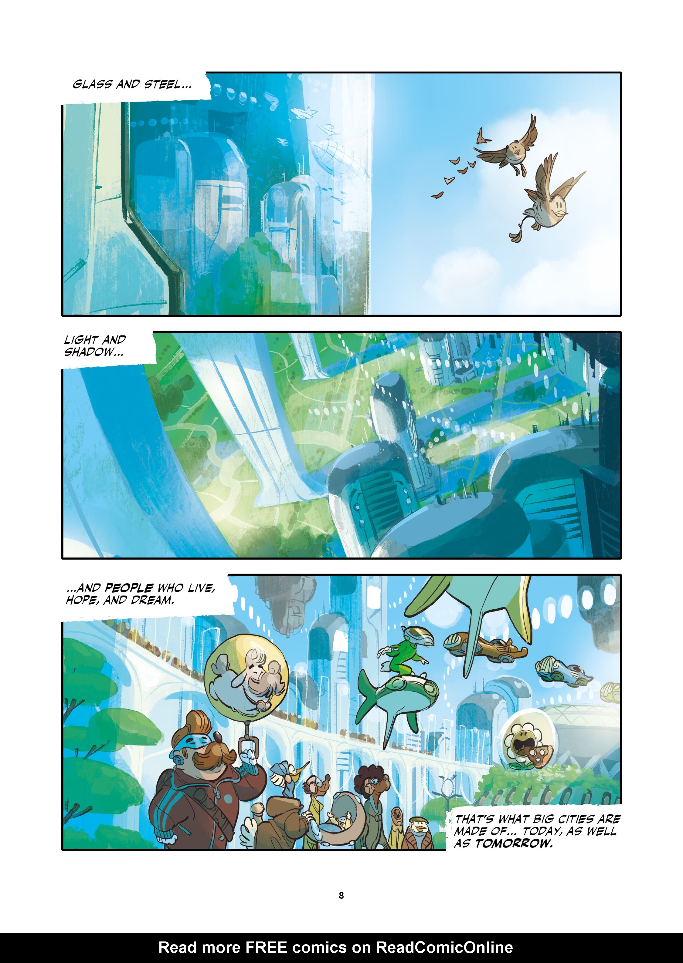 Read online Disney Once Upon a Mouse… In the Future comic -  Issue # TPB (Part 1) - 9