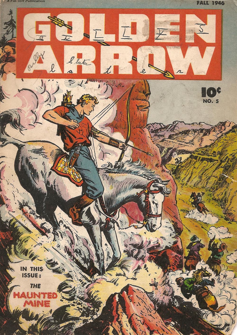 Read online Golden Arrow comic -  Issue #5 - 1