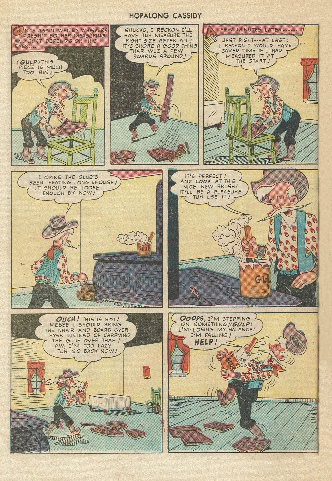 Read online Hopalong Cassidy comic -  Issue #45 - 38