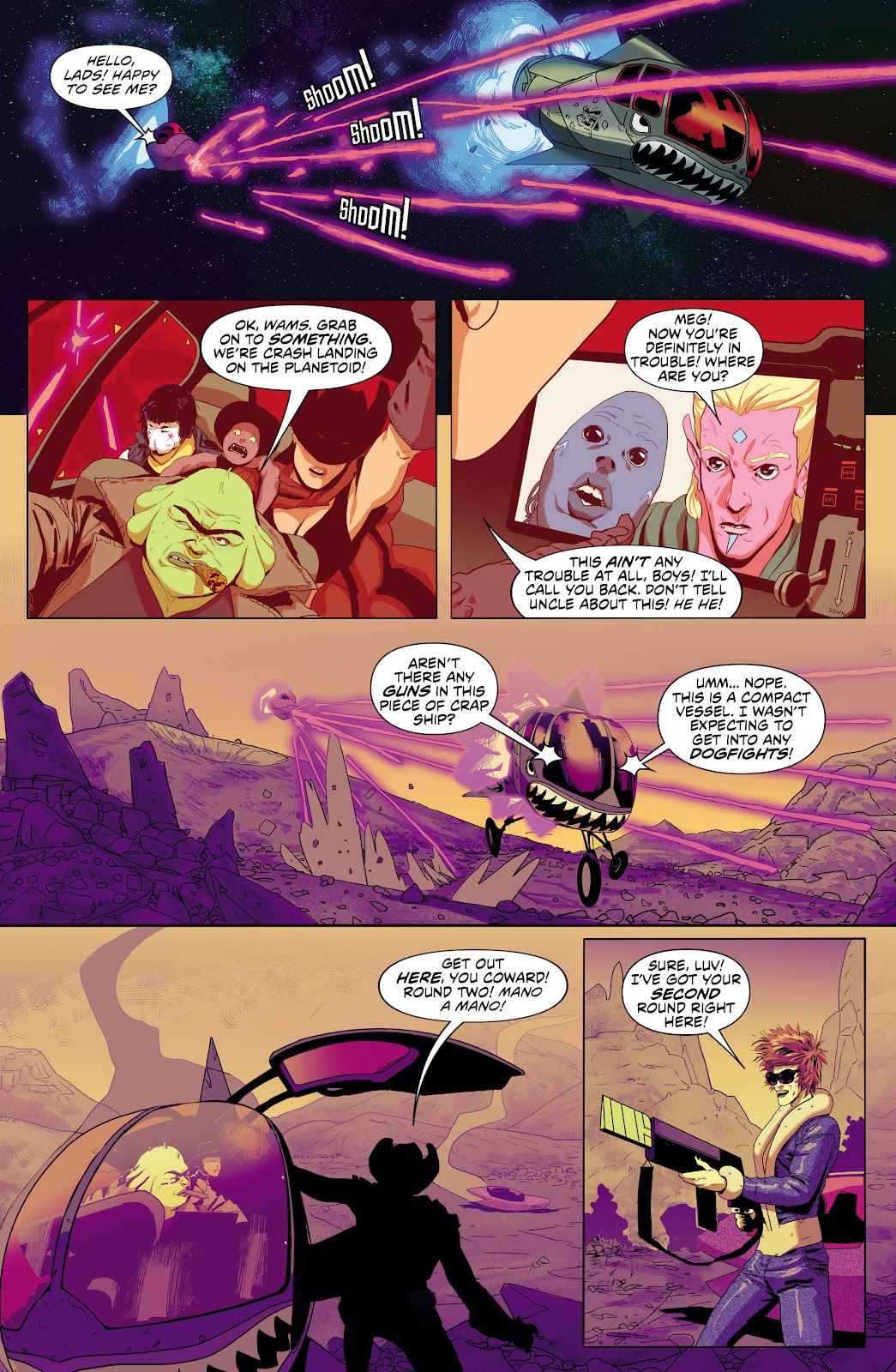Machine Girl & the Space Hell Engels issue 1 - Page 21