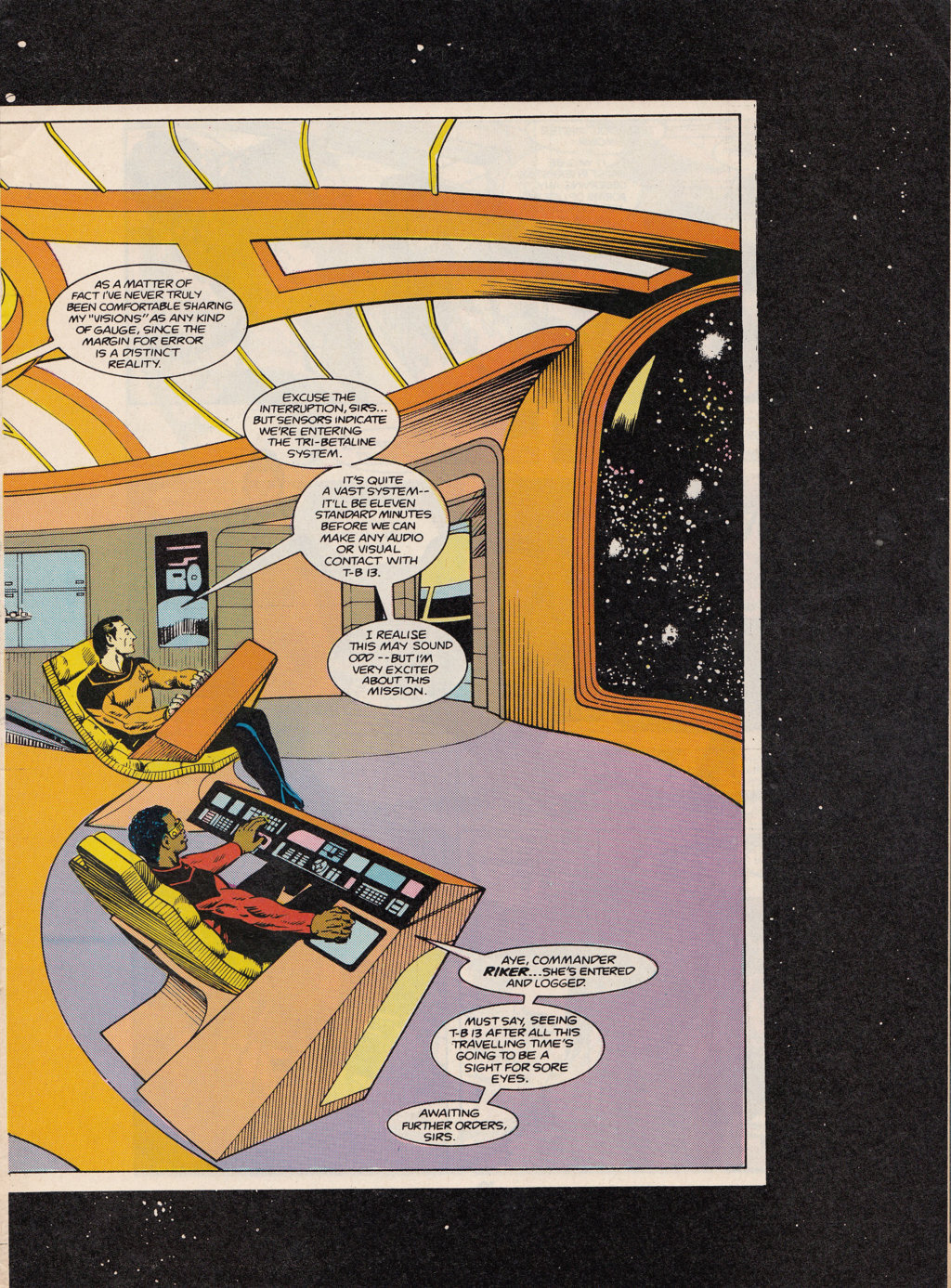 Read online Star Trek The Next Generation (1990) comic -  Issue #1 - 9