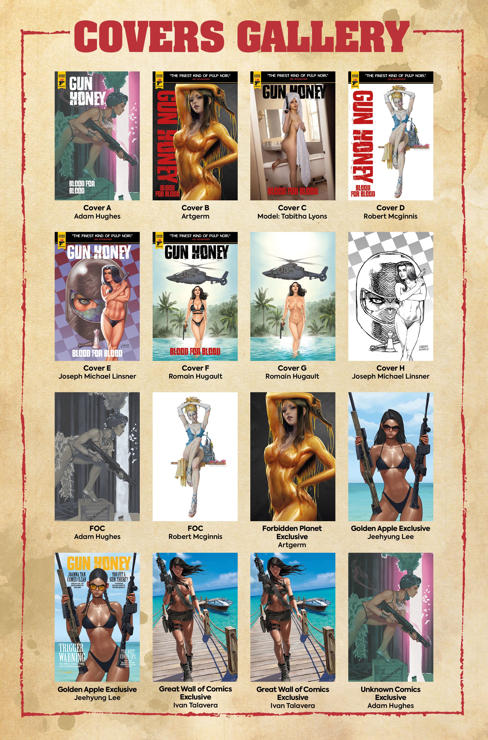 Read online Gun Honey: Blood for Blood comic -  Issue #1 - 30