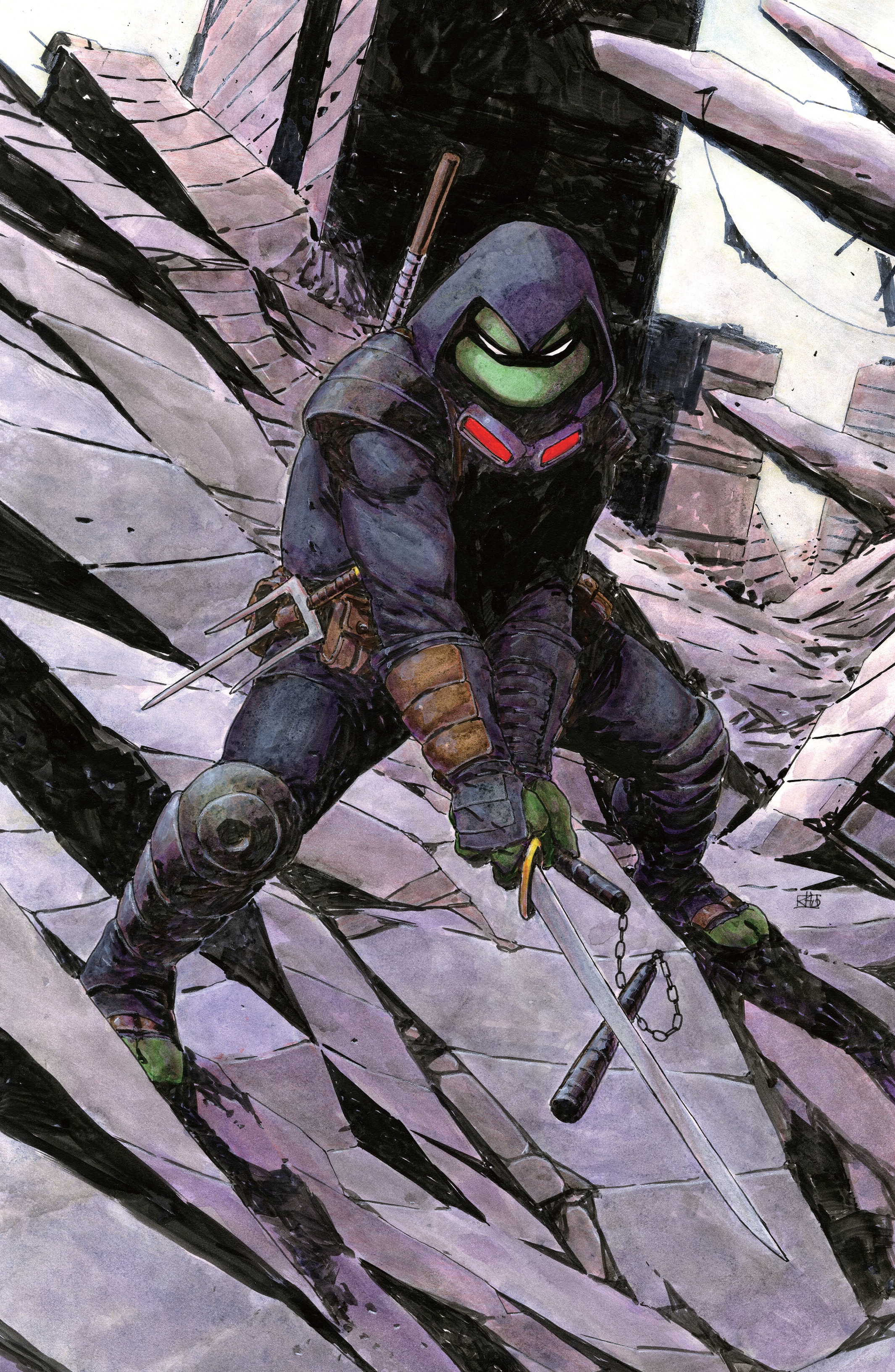 Read online Teenage Mutant Ninja Turtles: The Last Ronin - The Covers comic -  Issue # TPB (Part 1) - 45