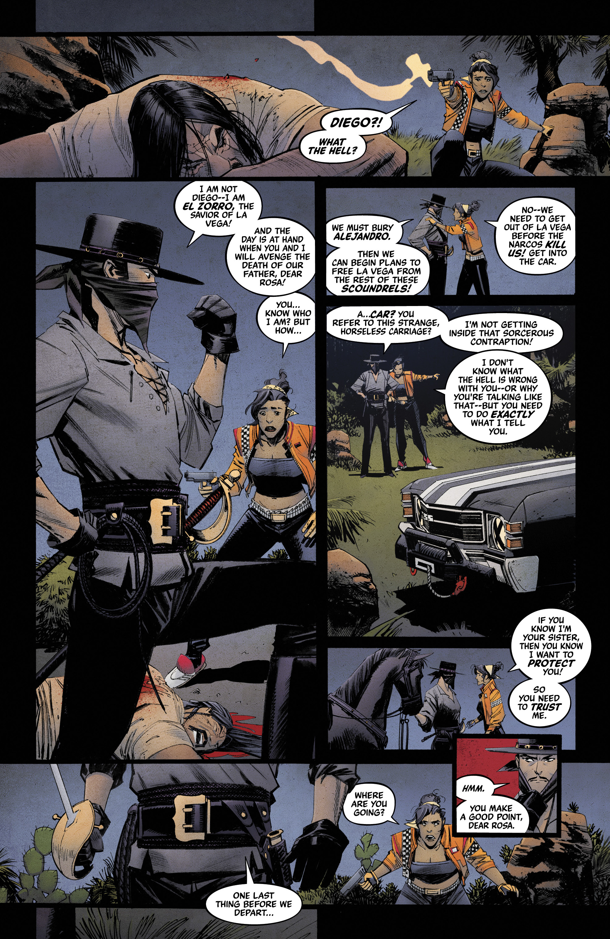Read online Zorro: Man of the Dead comic -  Issue #1 - 24