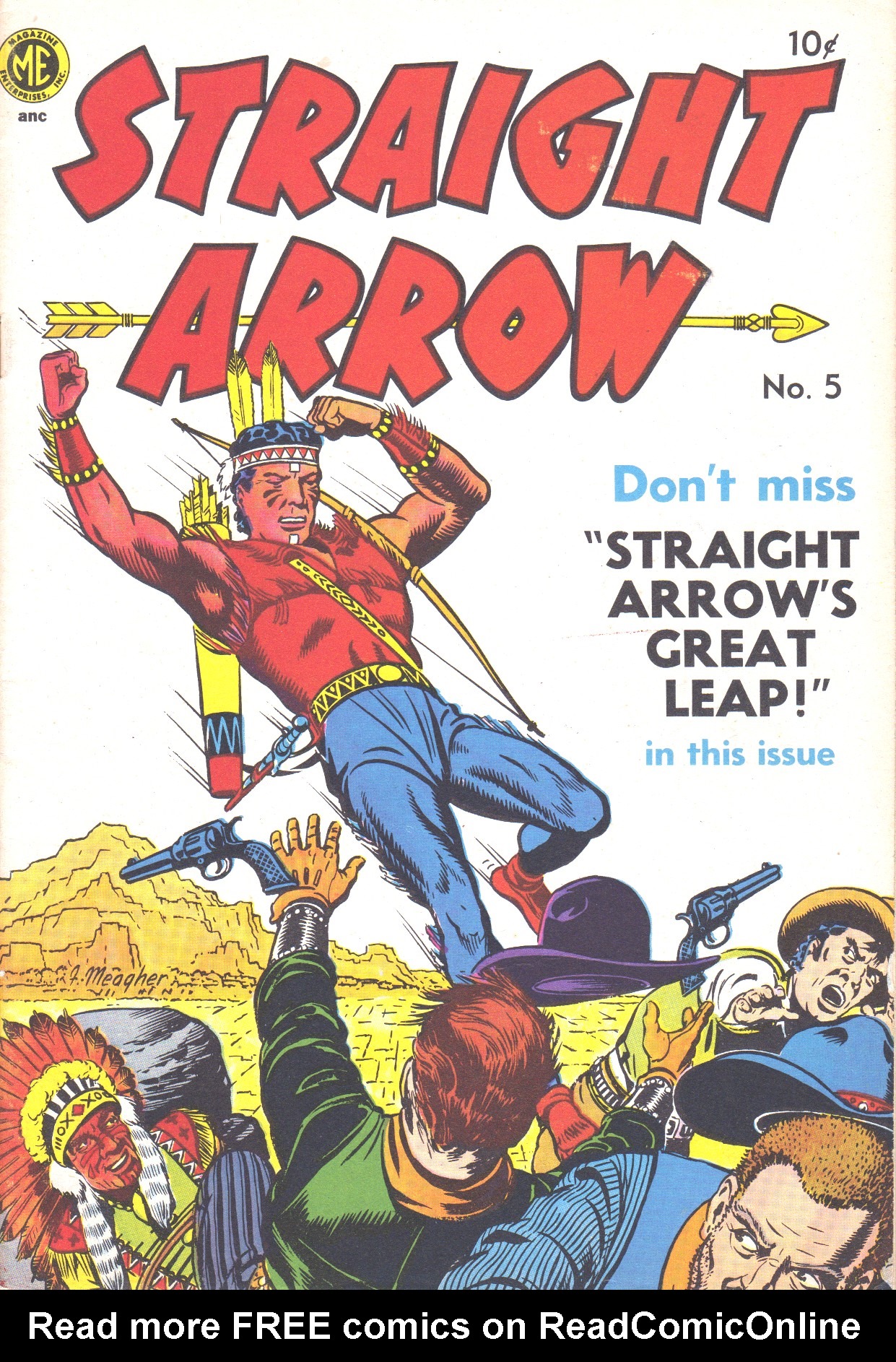 Read online Straight Arrow comic -  Issue #5 - 1