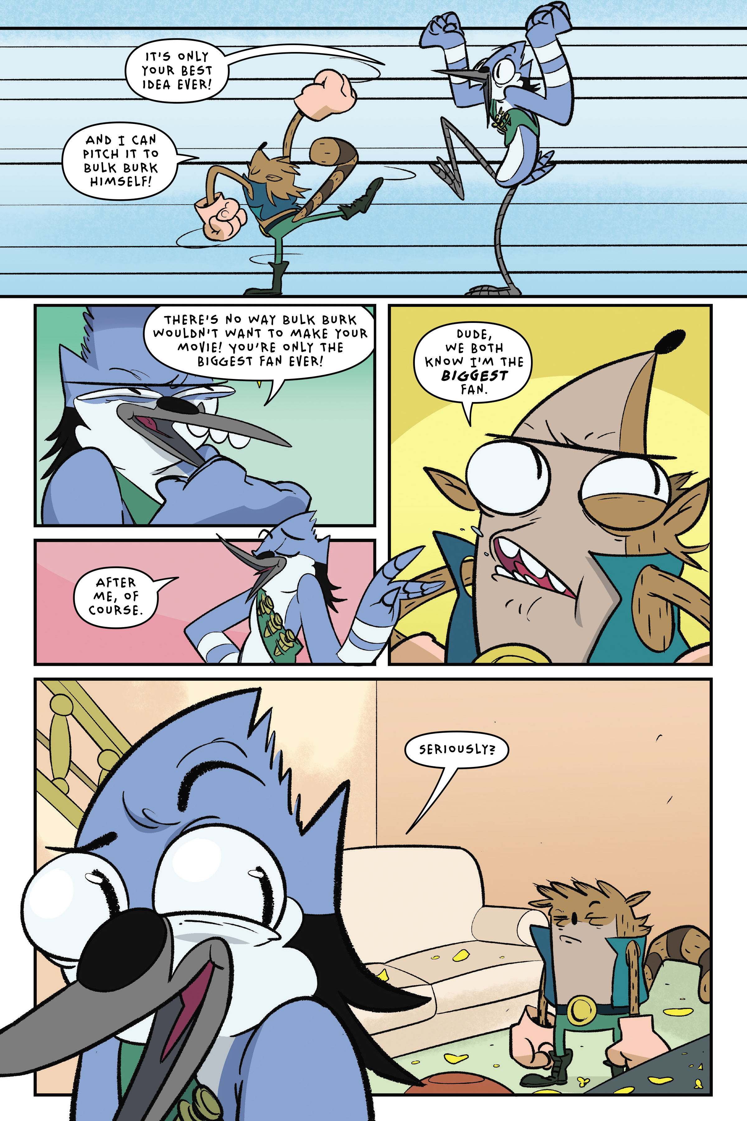 Read online Regular Show: Comic Conned comic -  Issue # TPB - 15