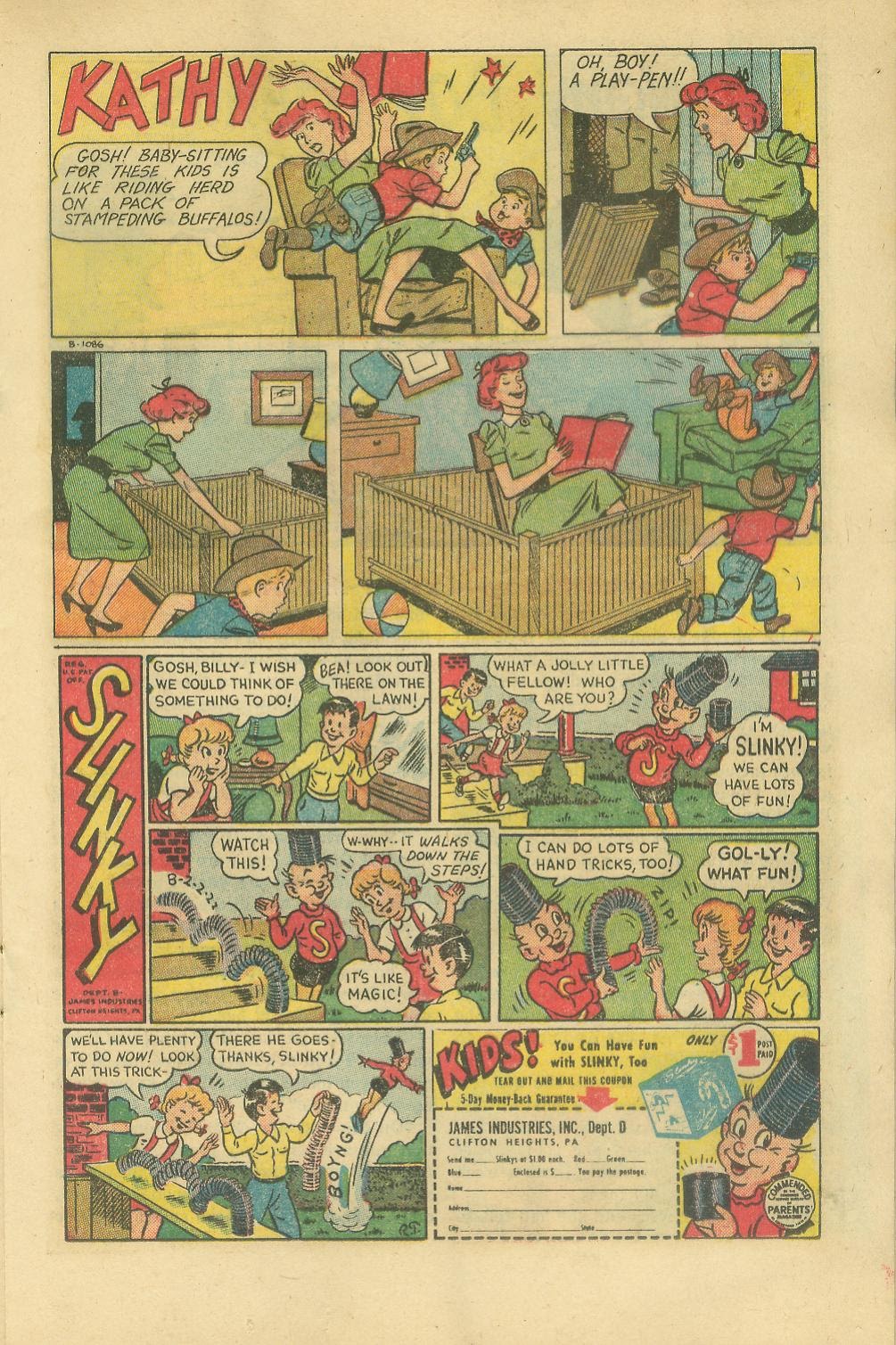 Read online Kathy (1949) comic -  Issue #11 - 17