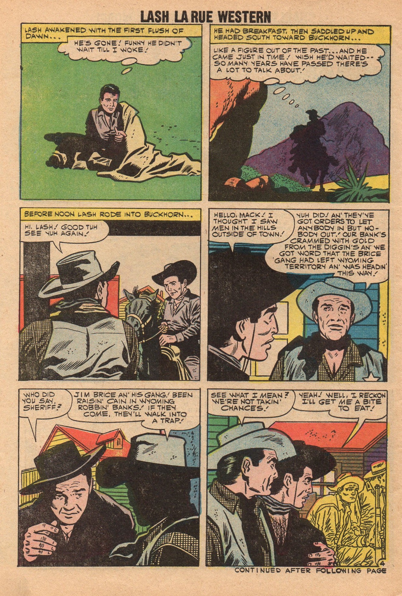 Read online Lash Larue Western (1949) comic -  Issue #76 - 30