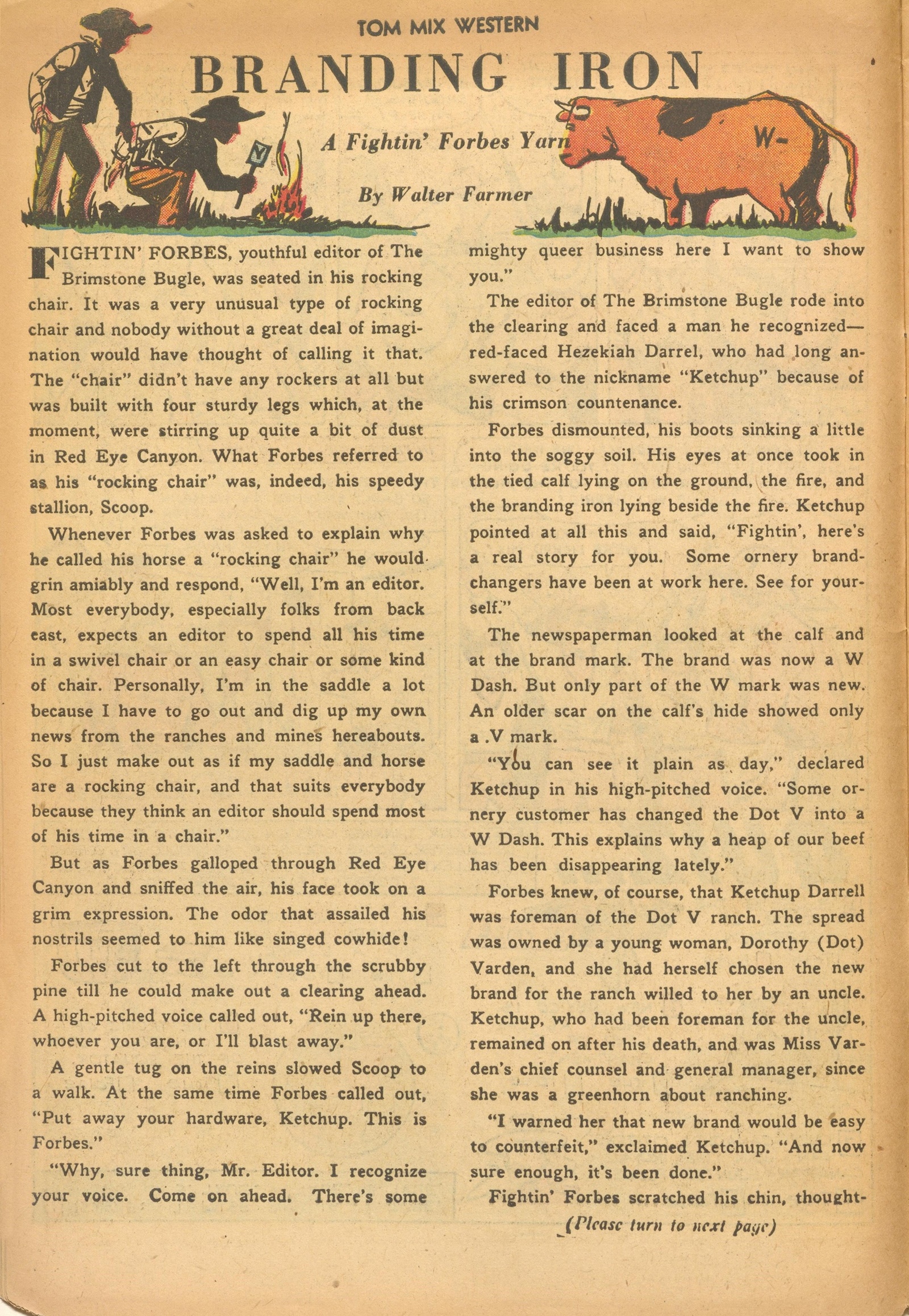 Read online Tom Mix Western (1948) comic -  Issue #57 - 10