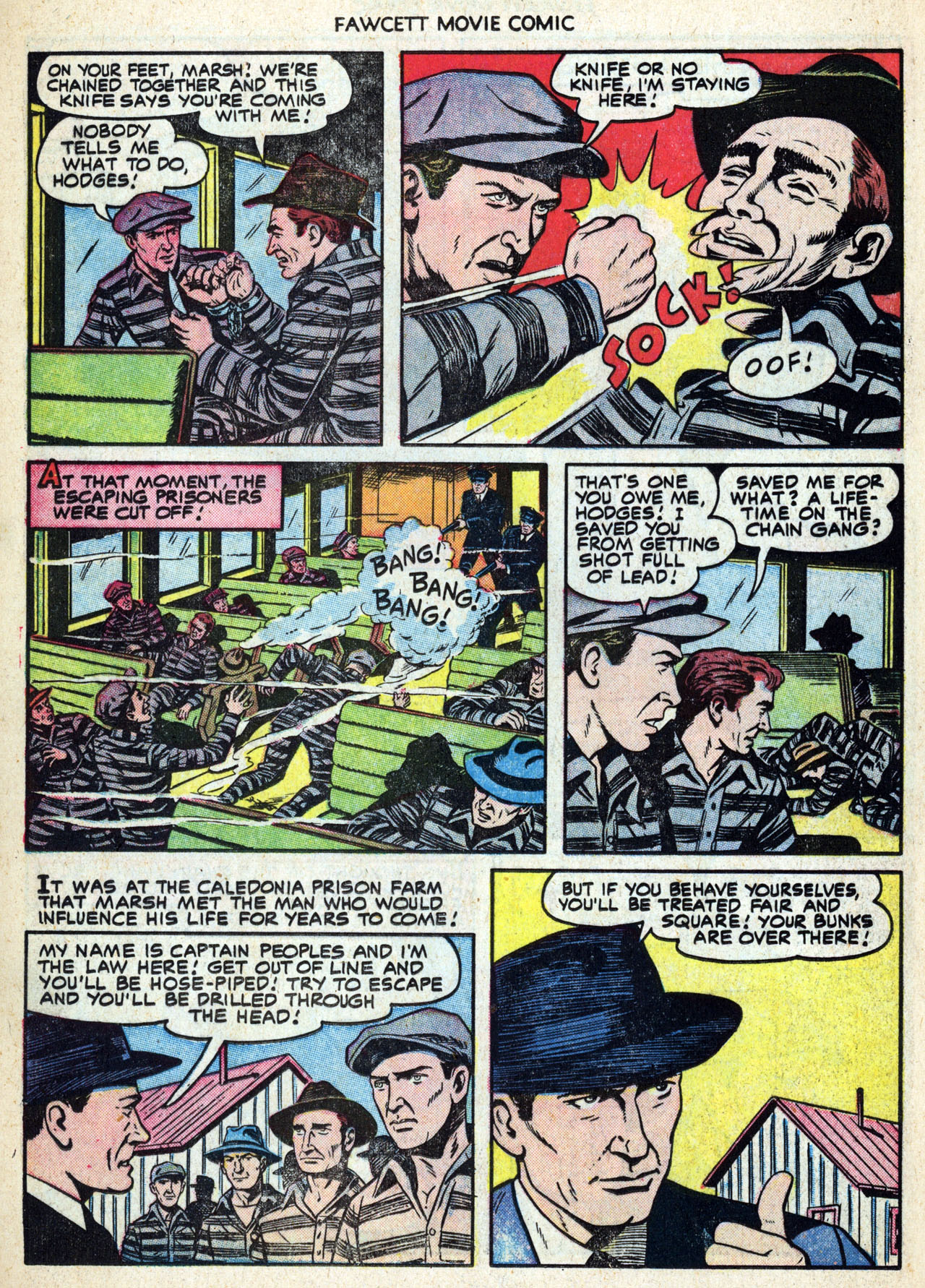 Read online Fawcett Movie Comic comic -  Issue #19 - 20