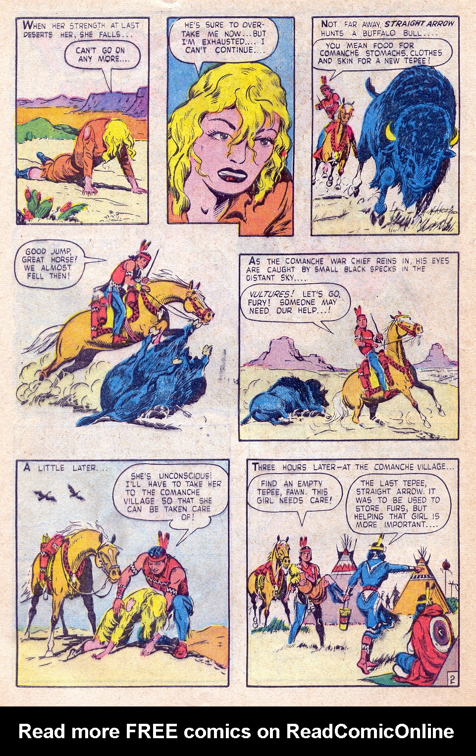 Read online Straight Arrow comic -  Issue #50 - 28