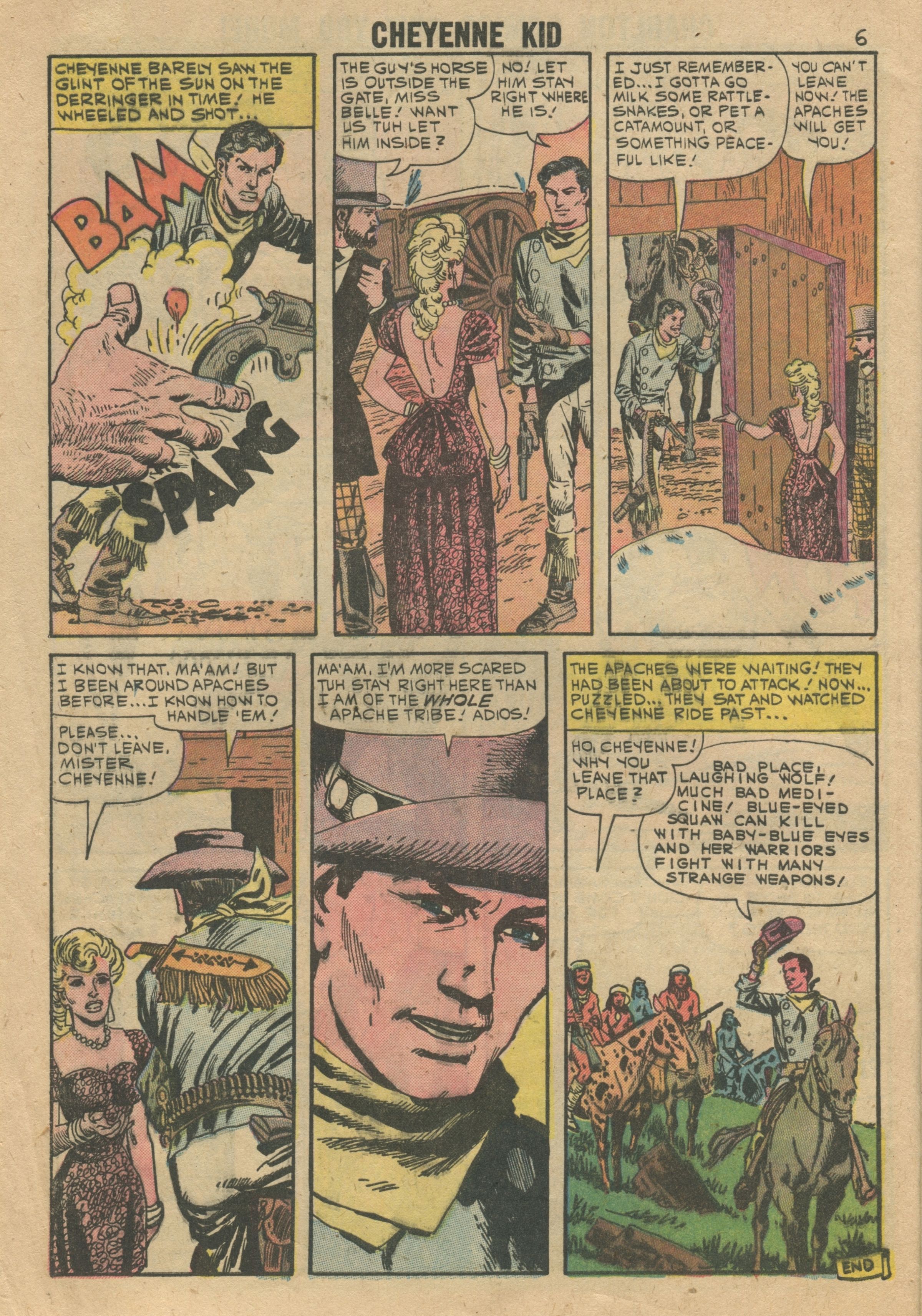 Read online Cheyenne Kid comic -  Issue #24 - 8