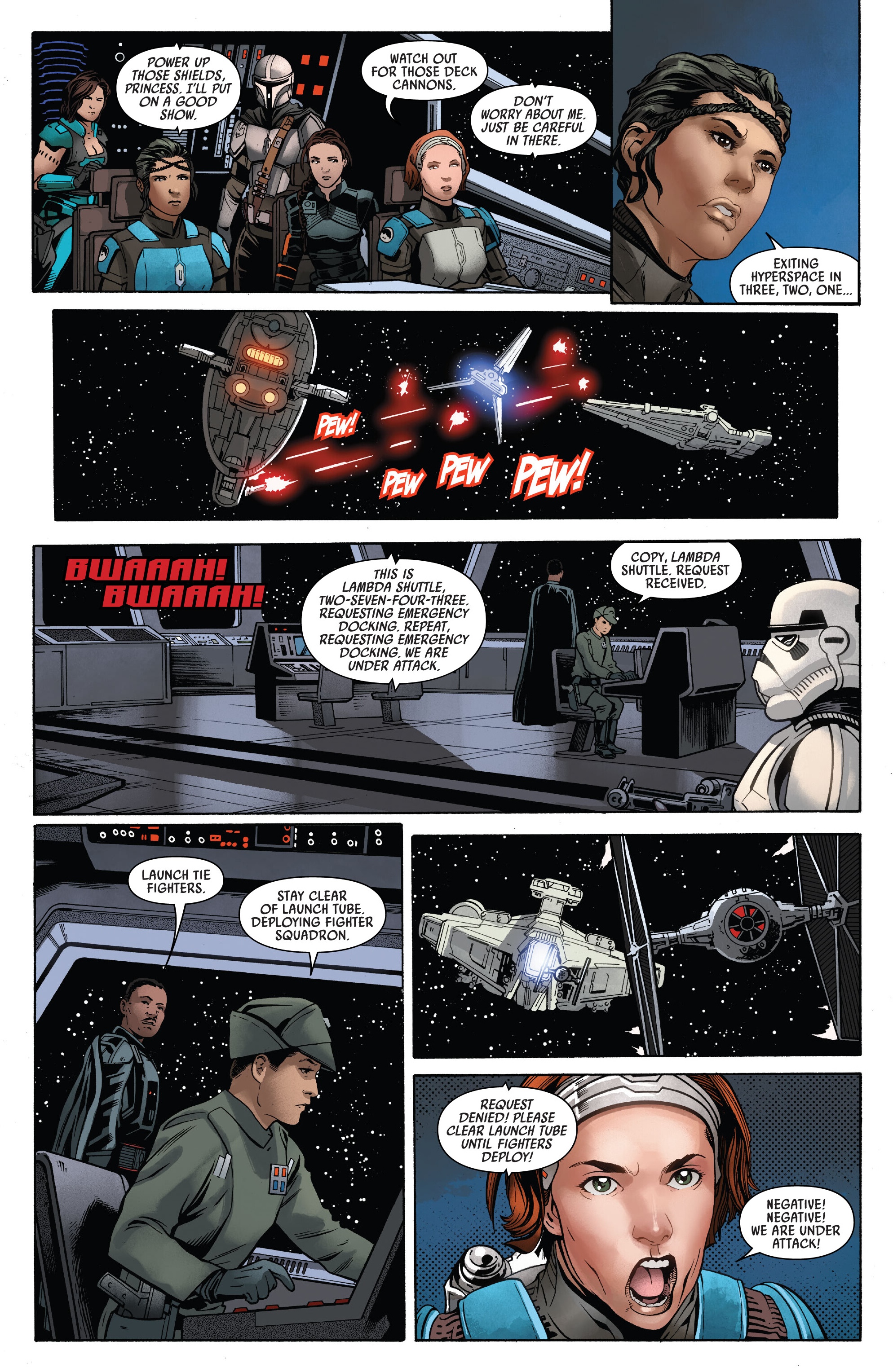 Read online Star Wars: The Mandalorian Season 2 comic -  Issue #8 - 12