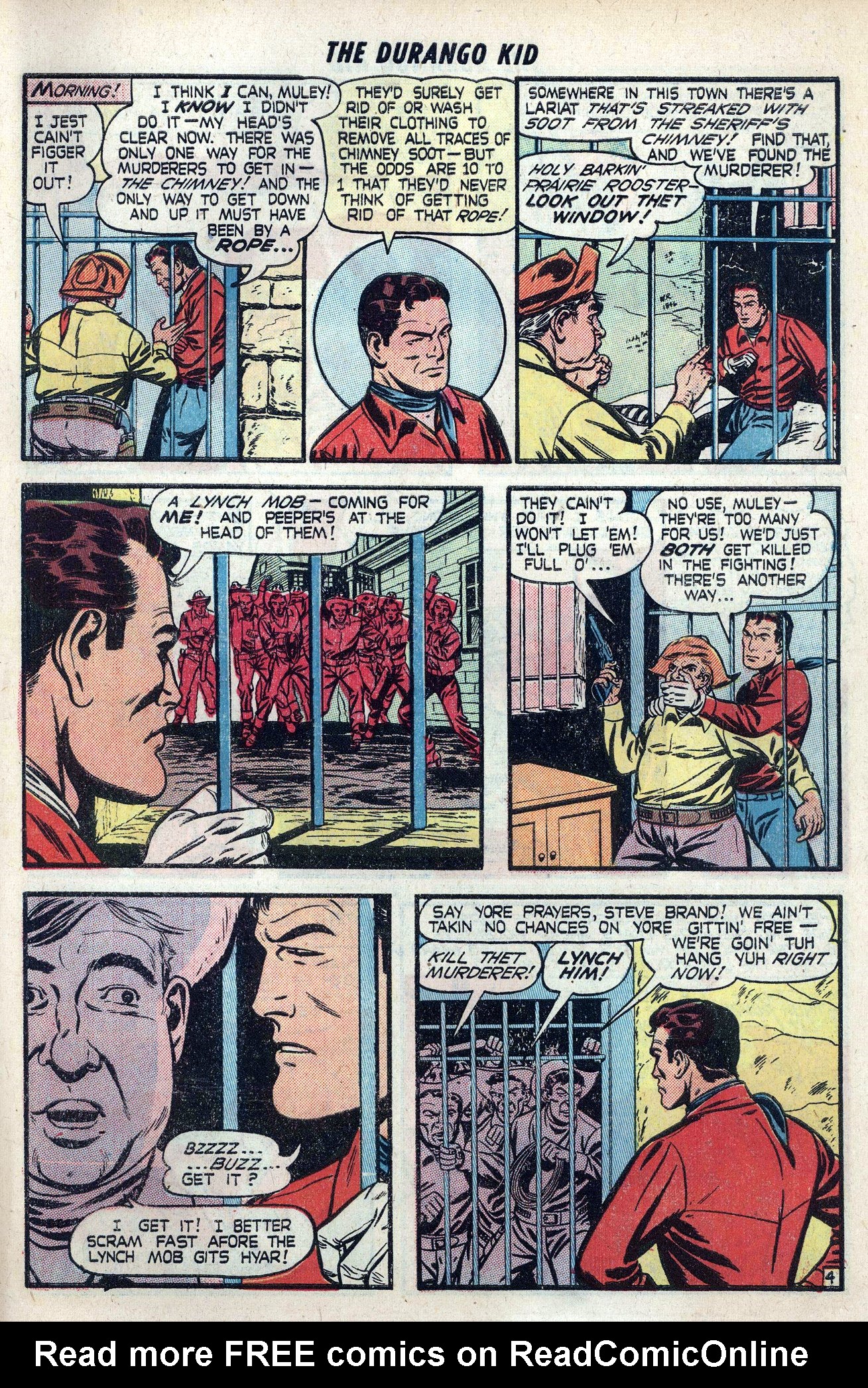 Read online Charles Starrett as The Durango Kid comic -  Issue #9 - 31