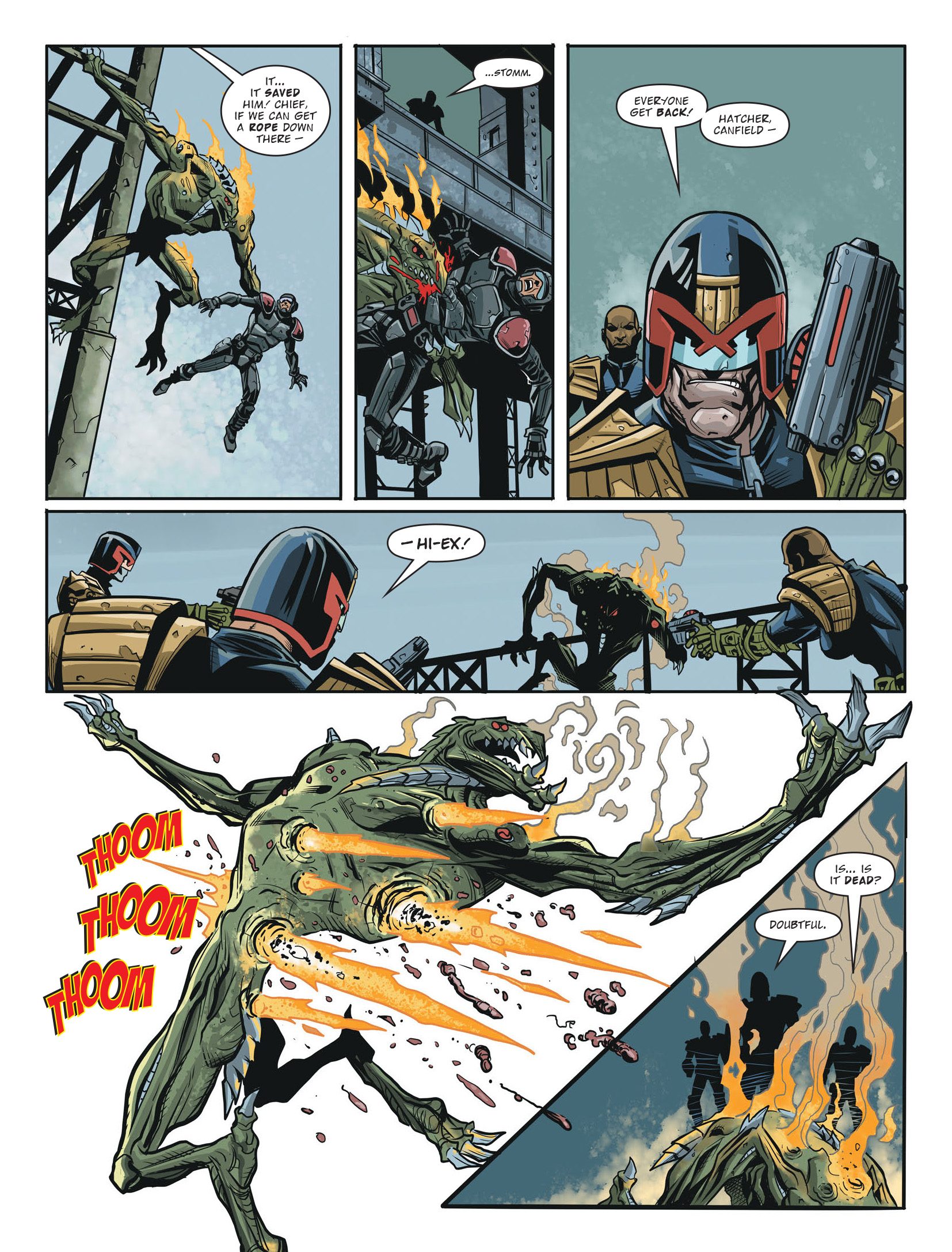 Read online Judge Dredd Megazine (Vol. 5) comic -  Issue #465 - 7