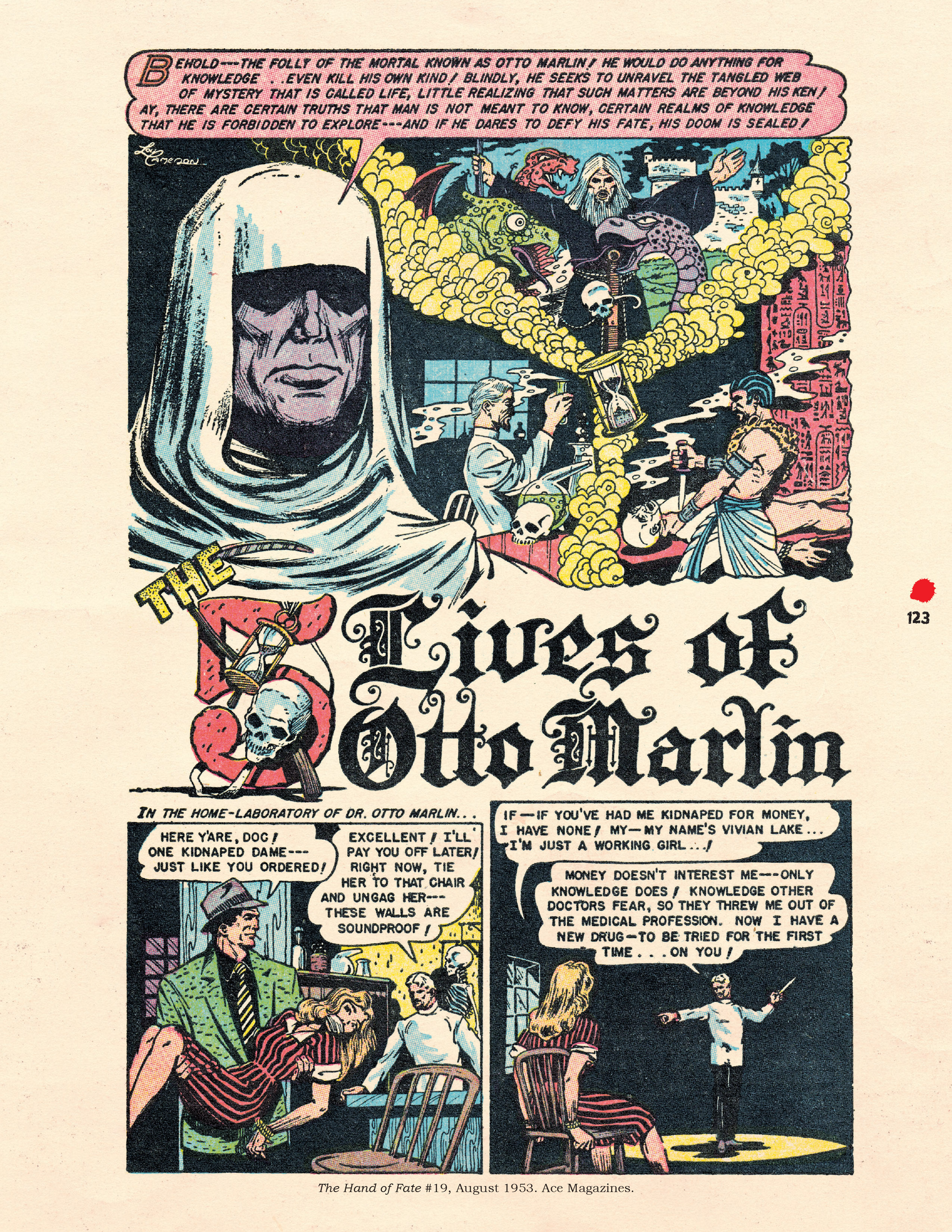 Read online Chilling Archives of Horror Comics comic -  Issue # TPB 23 - 123