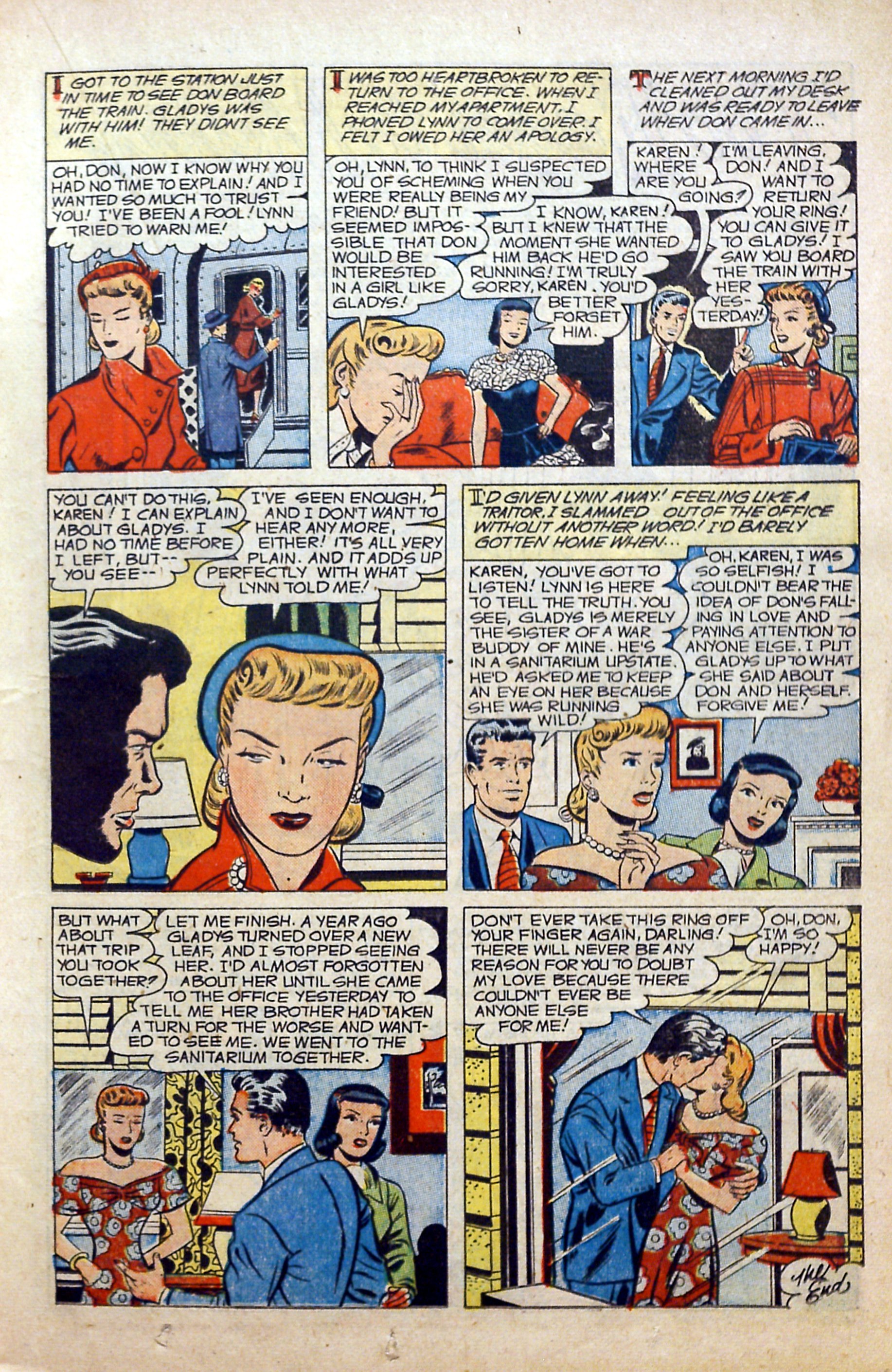 Read online Revealing Romances comic -  Issue #4 - 17