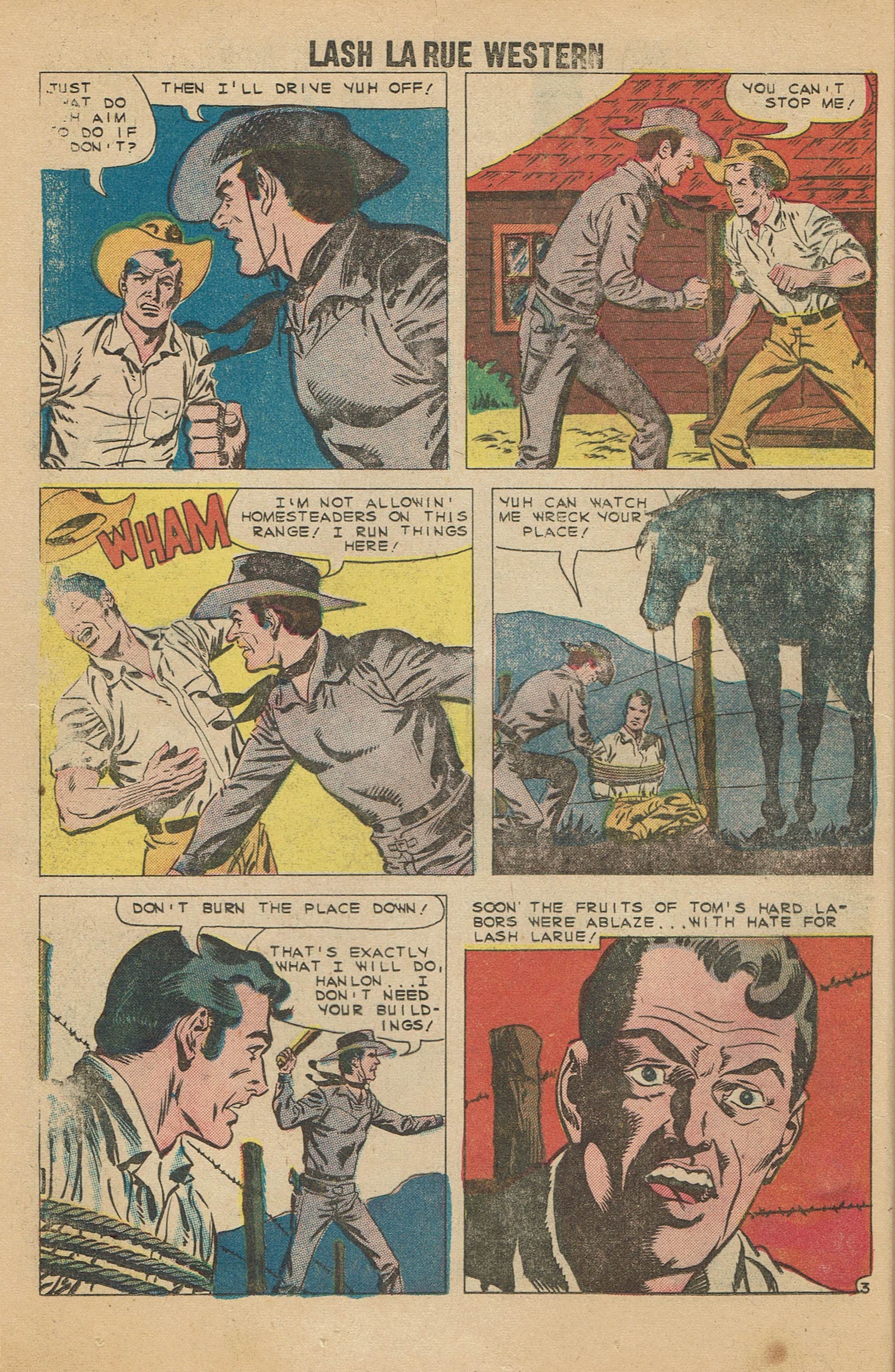 Read online Lash Larue Western (1949) comic -  Issue #79 - 12