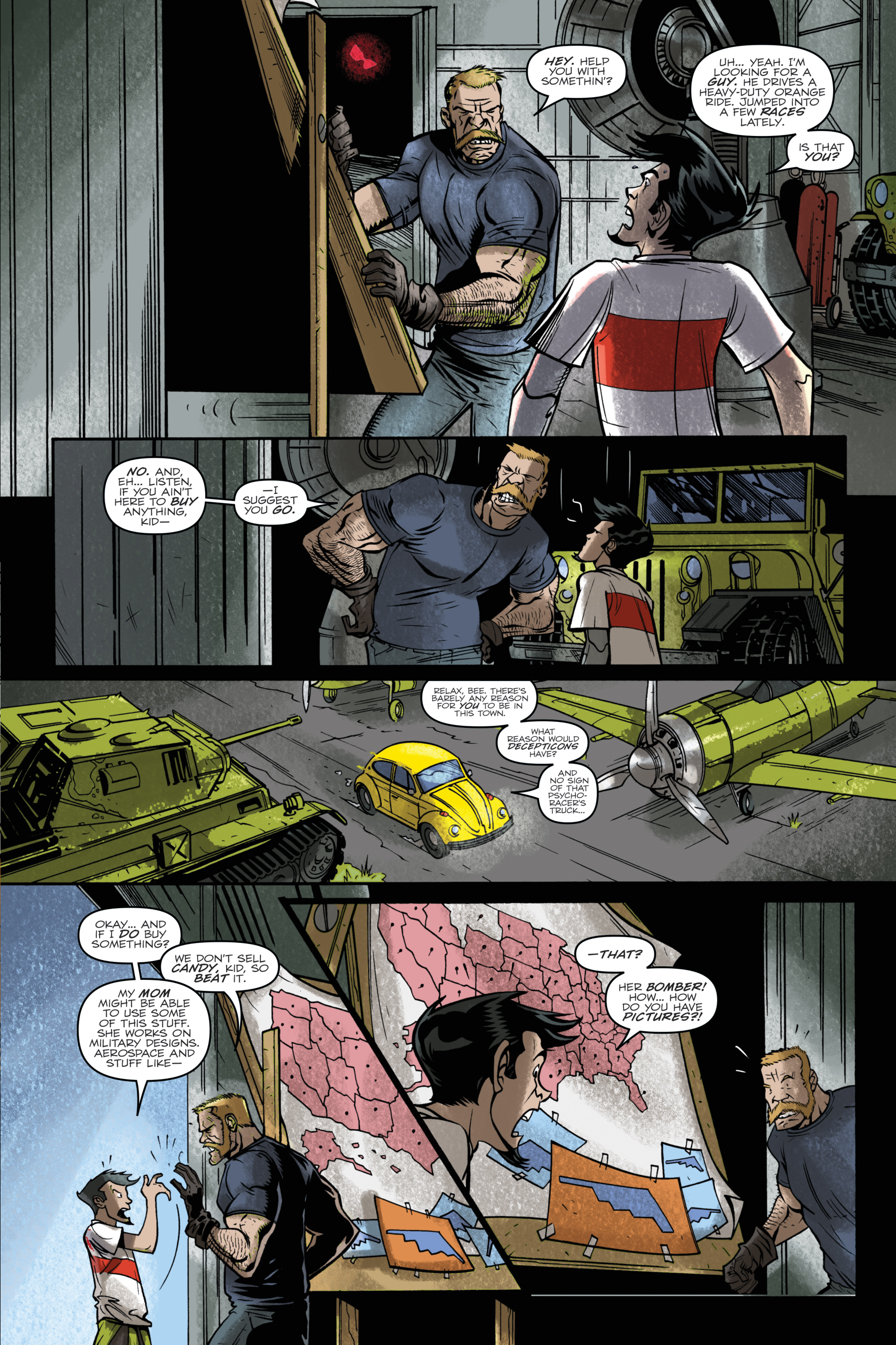 Read online Transformers: Bumblebee - Win If You Dare comic -  Issue # TPB - 32