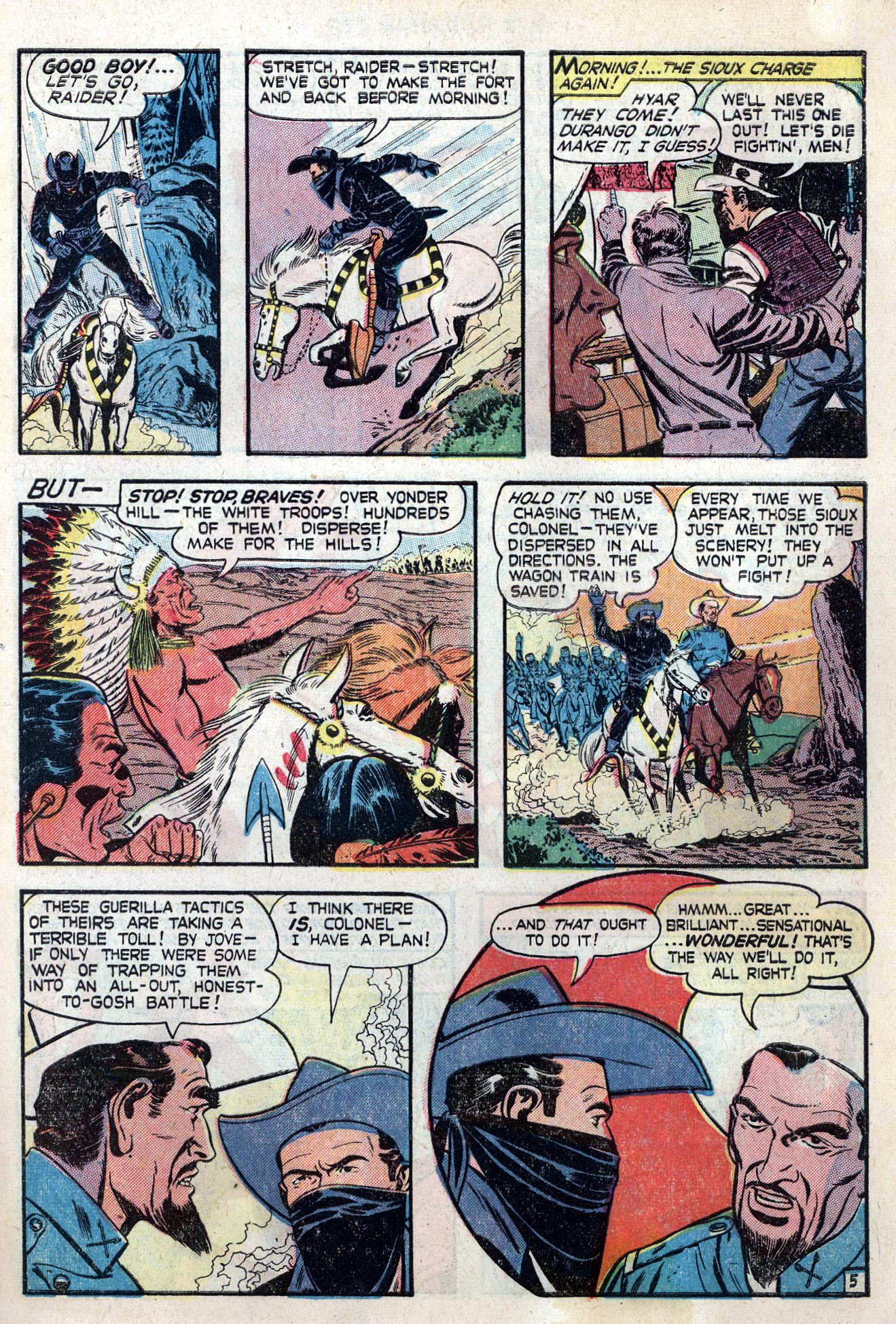 Read online Charles Starrett as The Durango Kid comic -  Issue #9 - 7