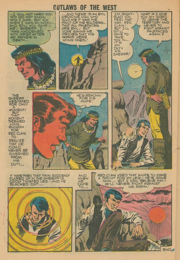Read online Outlaws of the West comic -  Issue #11 - 9