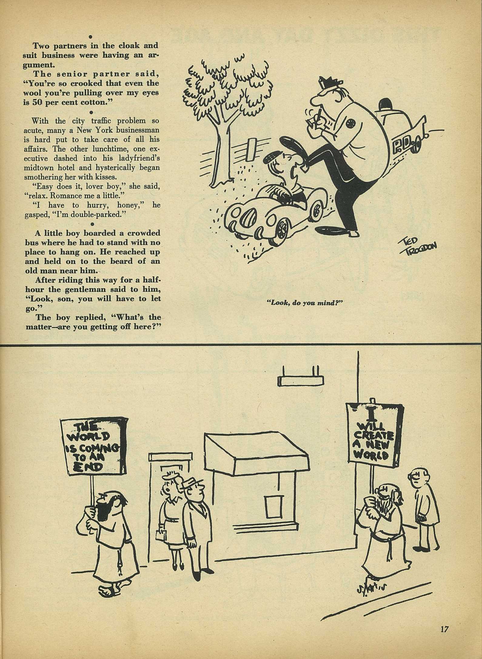 Read online Cartoons and Gags comic -  Issue #5 - 17