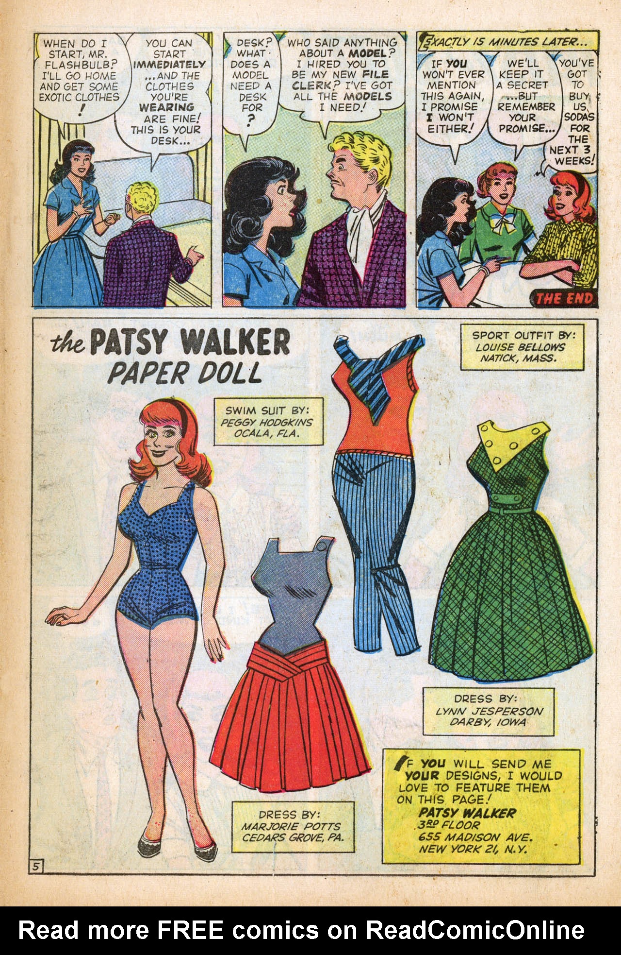 Read online Patsy Walker comic -  Issue #84 - 7