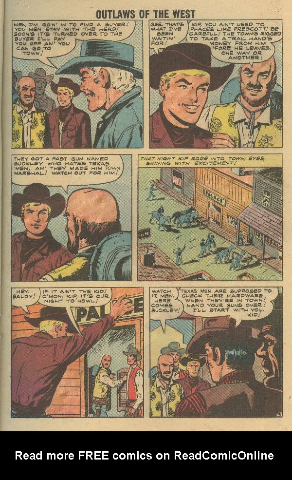 Read online Outlaws of the West comic -  Issue #18 - 26