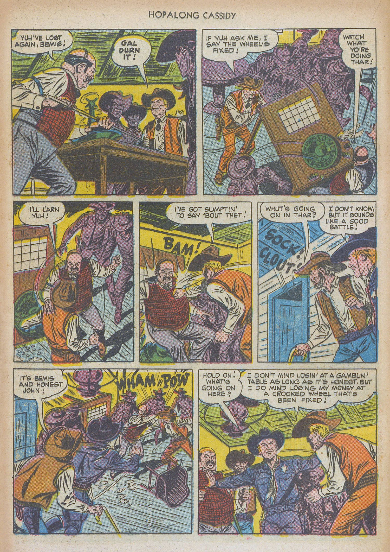 Read online Hopalong Cassidy comic -  Issue #55 - 16