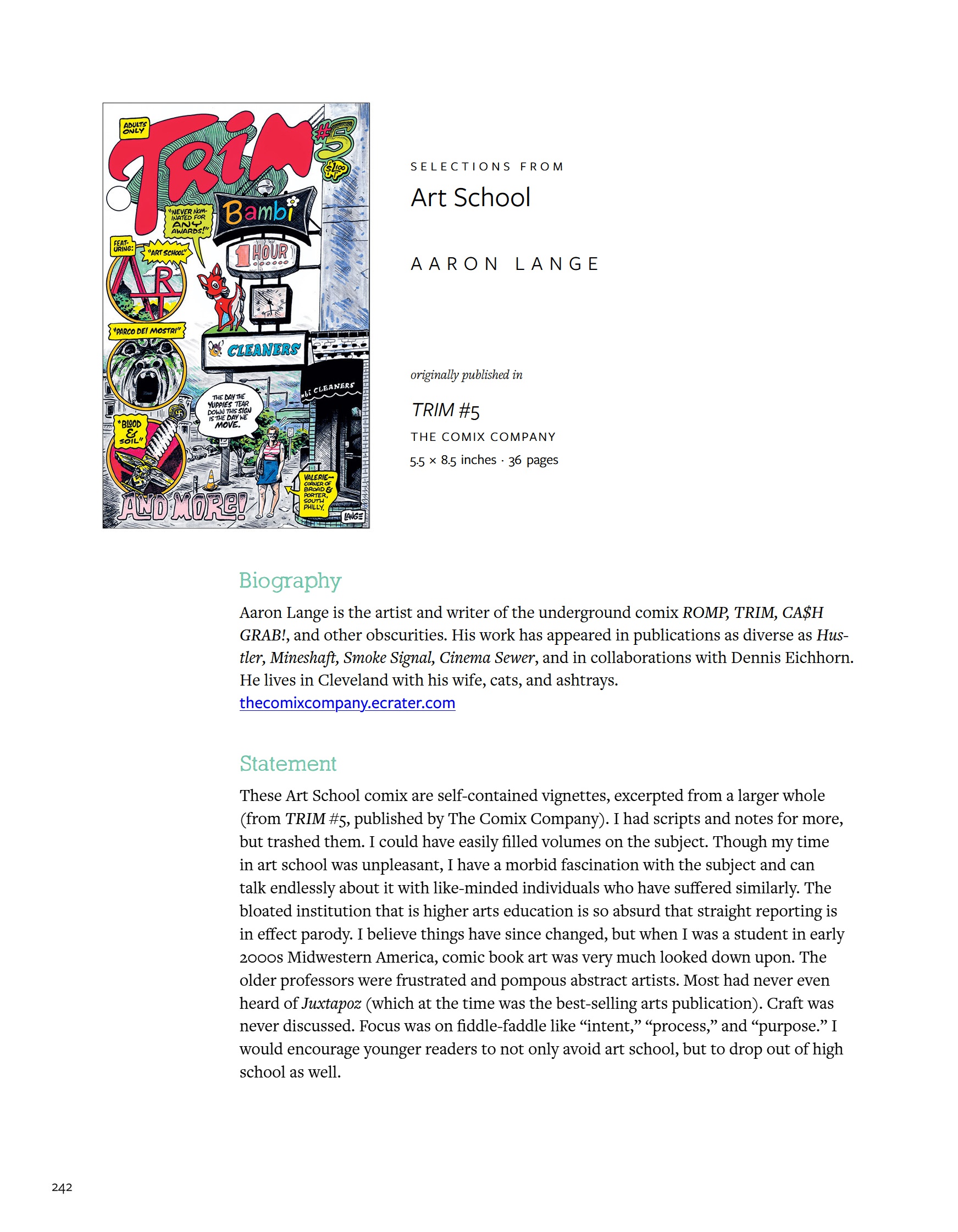 Read online The Best American Comics comic -  Issue # TPB 13 (Part 3) - 56