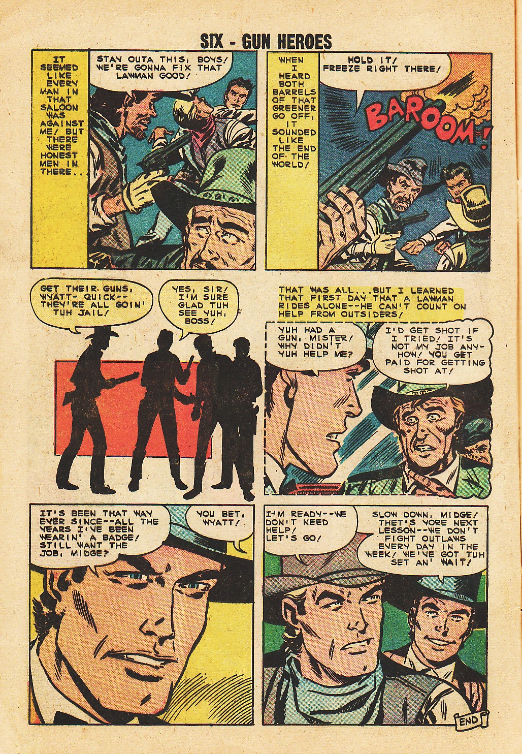 Read online Six-Gun Heroes comic -  Issue #51 - 12