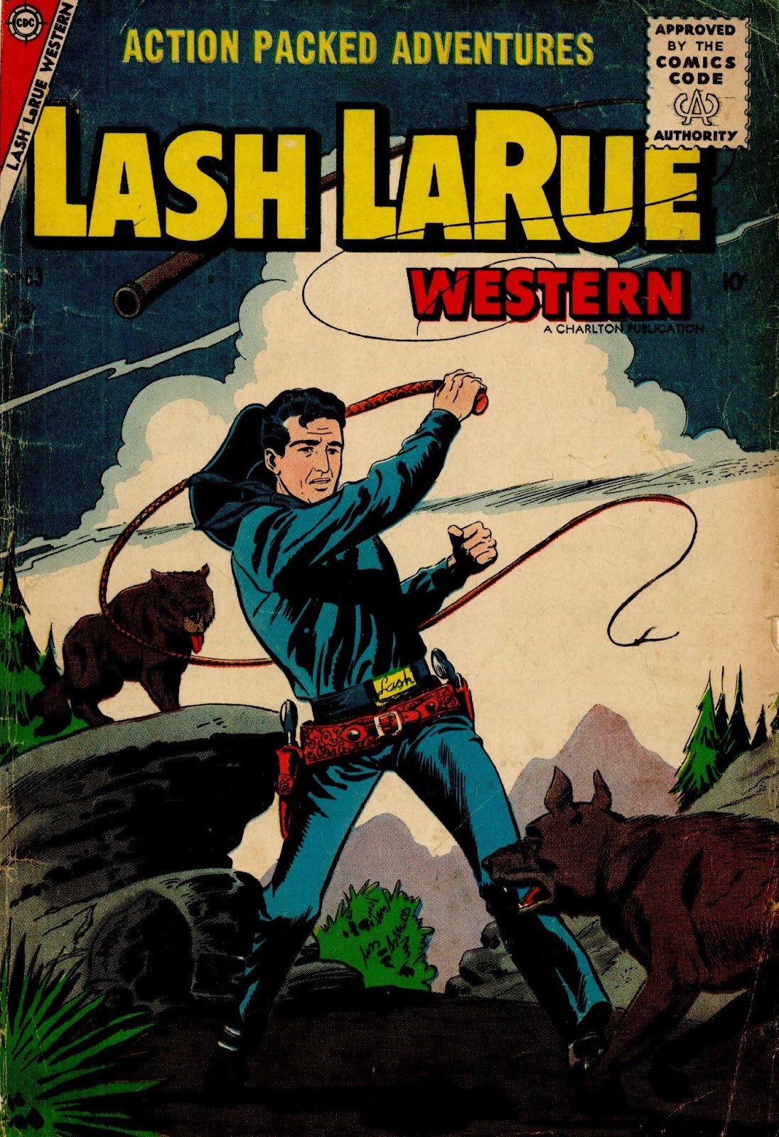 Lash Larue Western (1949) issue 63 - Page 1