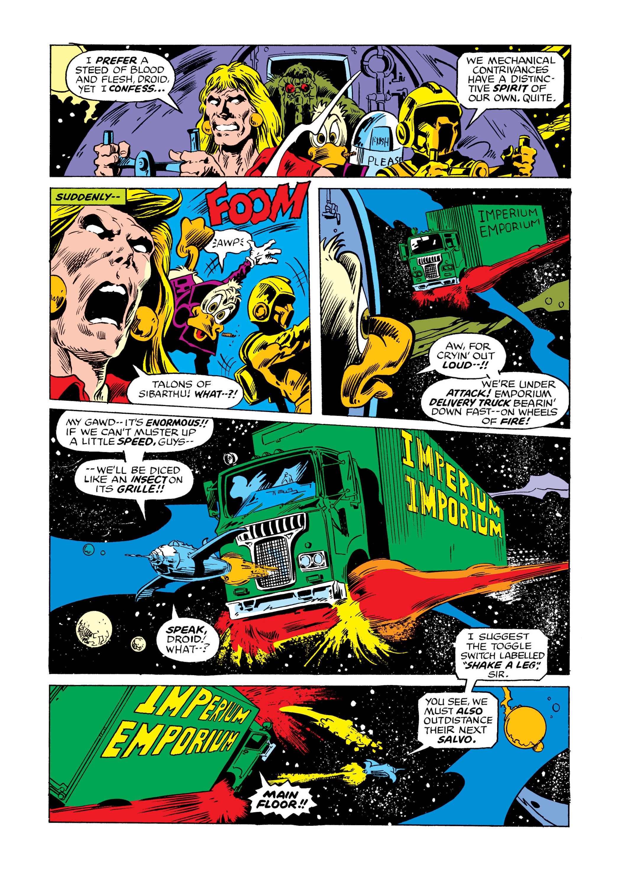Read online Marvel Masterworks: Howard the Duck comic -  Issue # TPB 2 (Part 2) - 88
