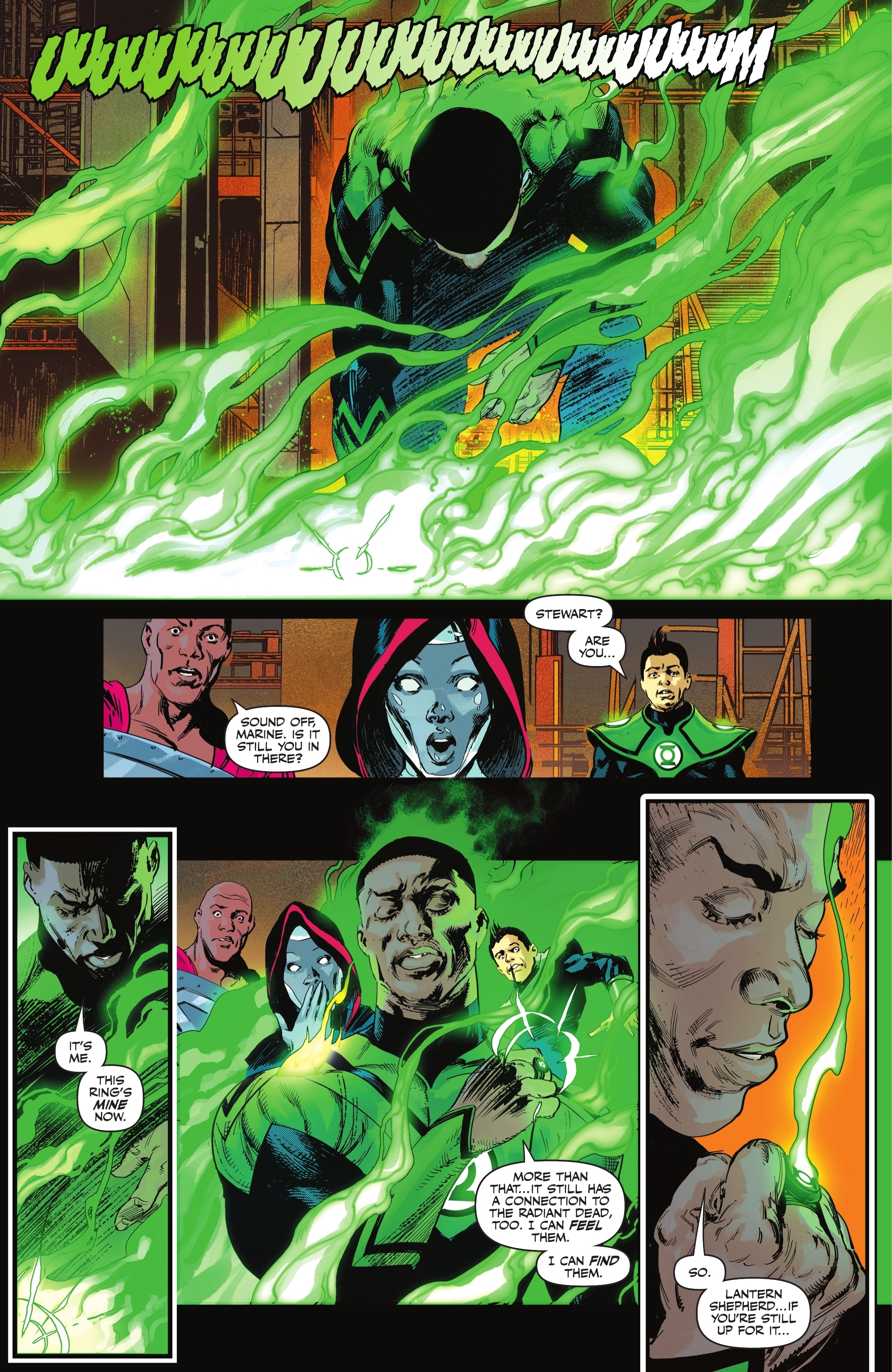 Read online Green Lantern: War Journal comic -  Issue #4 - 19