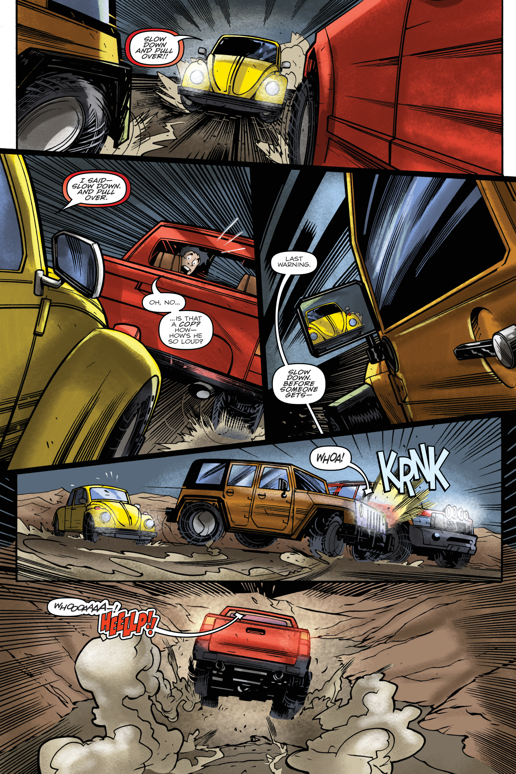 Read online Transformers: Bumblebee - Win If You Dare comic -  Issue # TPB - 14