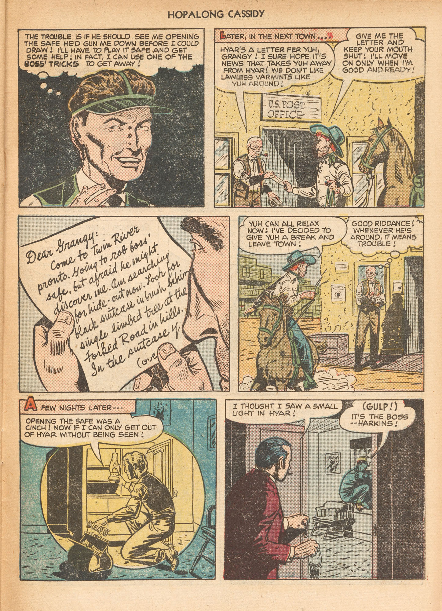 Read online Hopalong Cassidy comic -  Issue #57 - 27