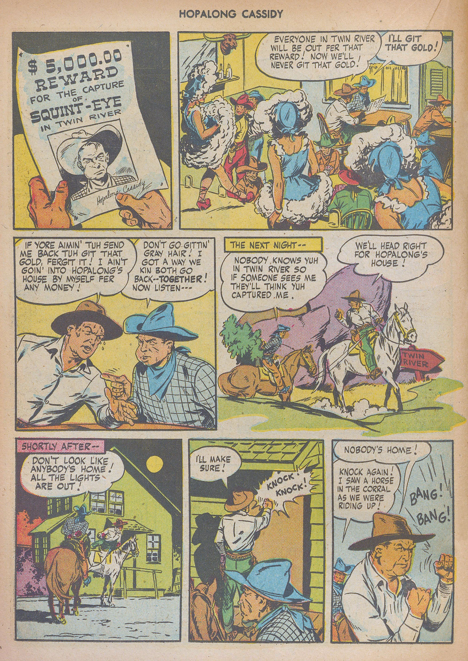 Read online Hopalong Cassidy comic -  Issue #6 - 28