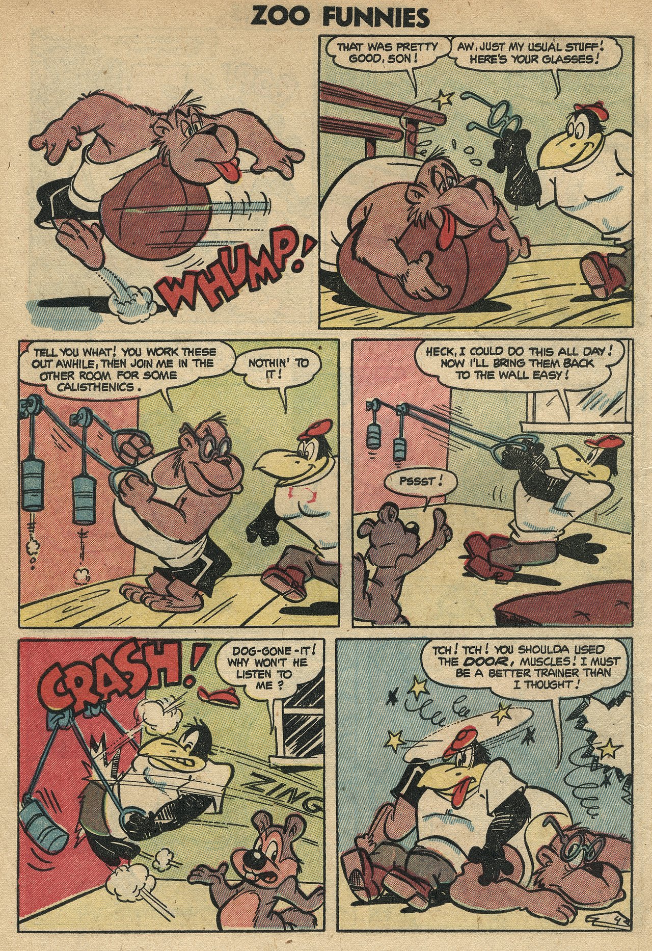 Read online Zoo Funnies comic -  Issue #6 - 6