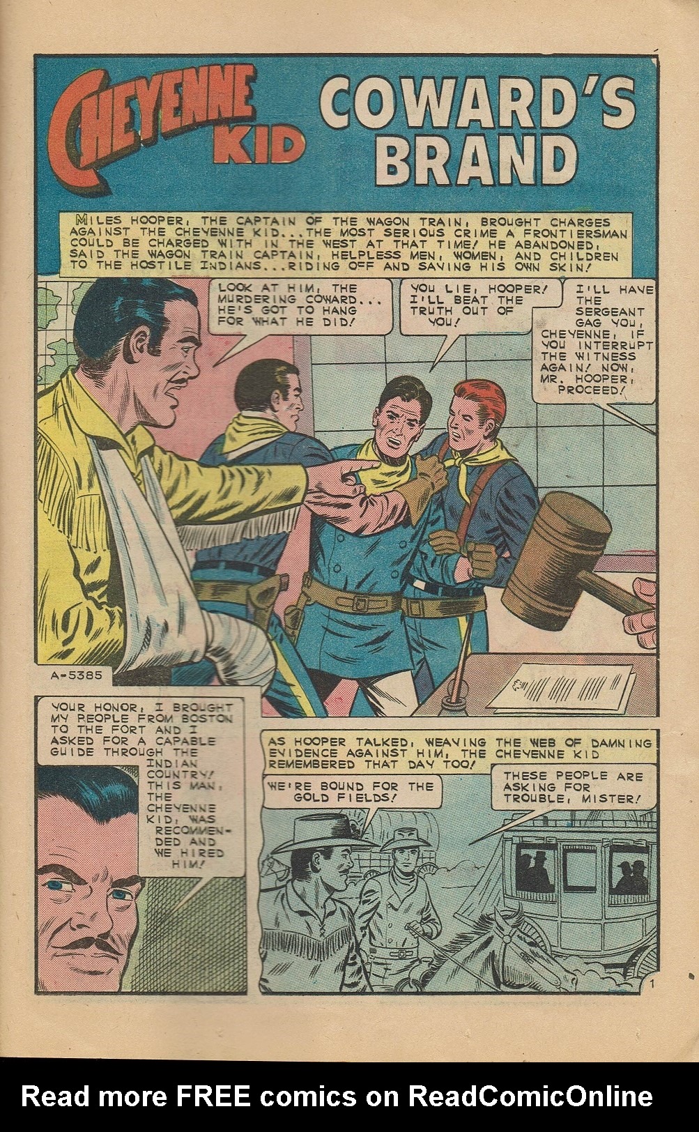 Read online Cheyenne Kid comic -  Issue #56 - 24