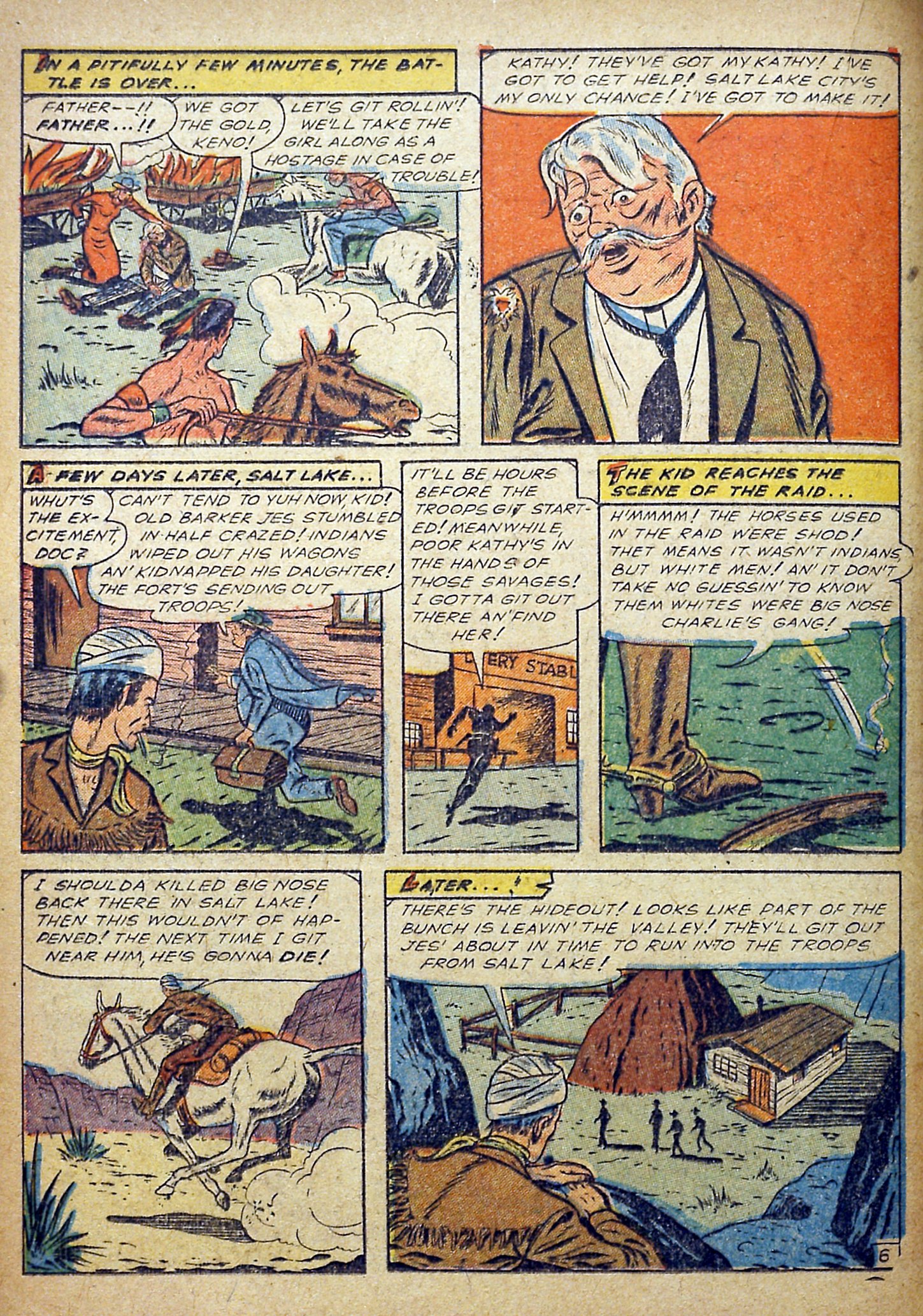Read online Gunsmoke comic -  Issue #1 - 16