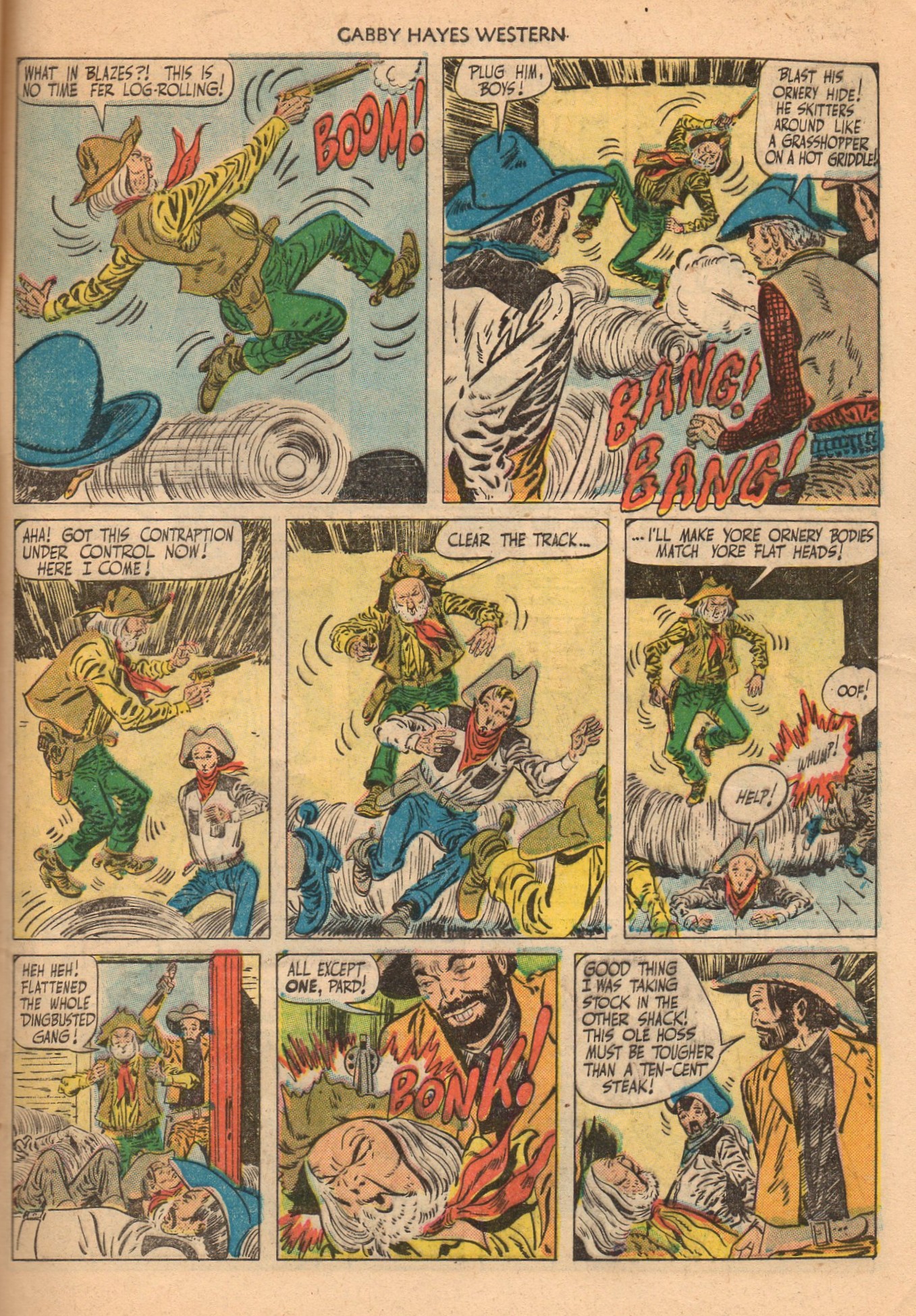 Read online Gabby Hayes Western comic -  Issue #21 - 45