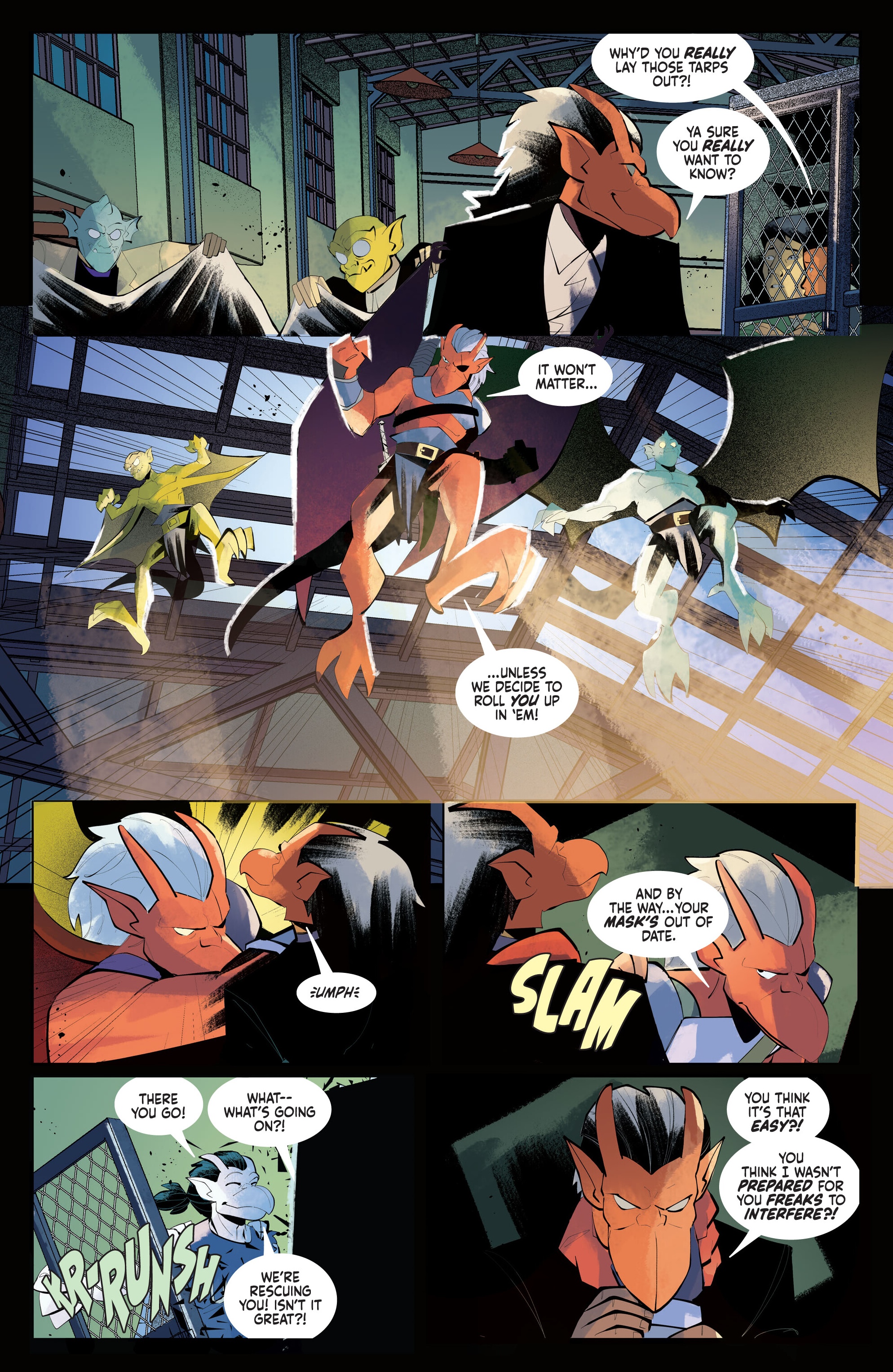 Read online Gargoyles (2022) comic -  Issue #11 - 20
