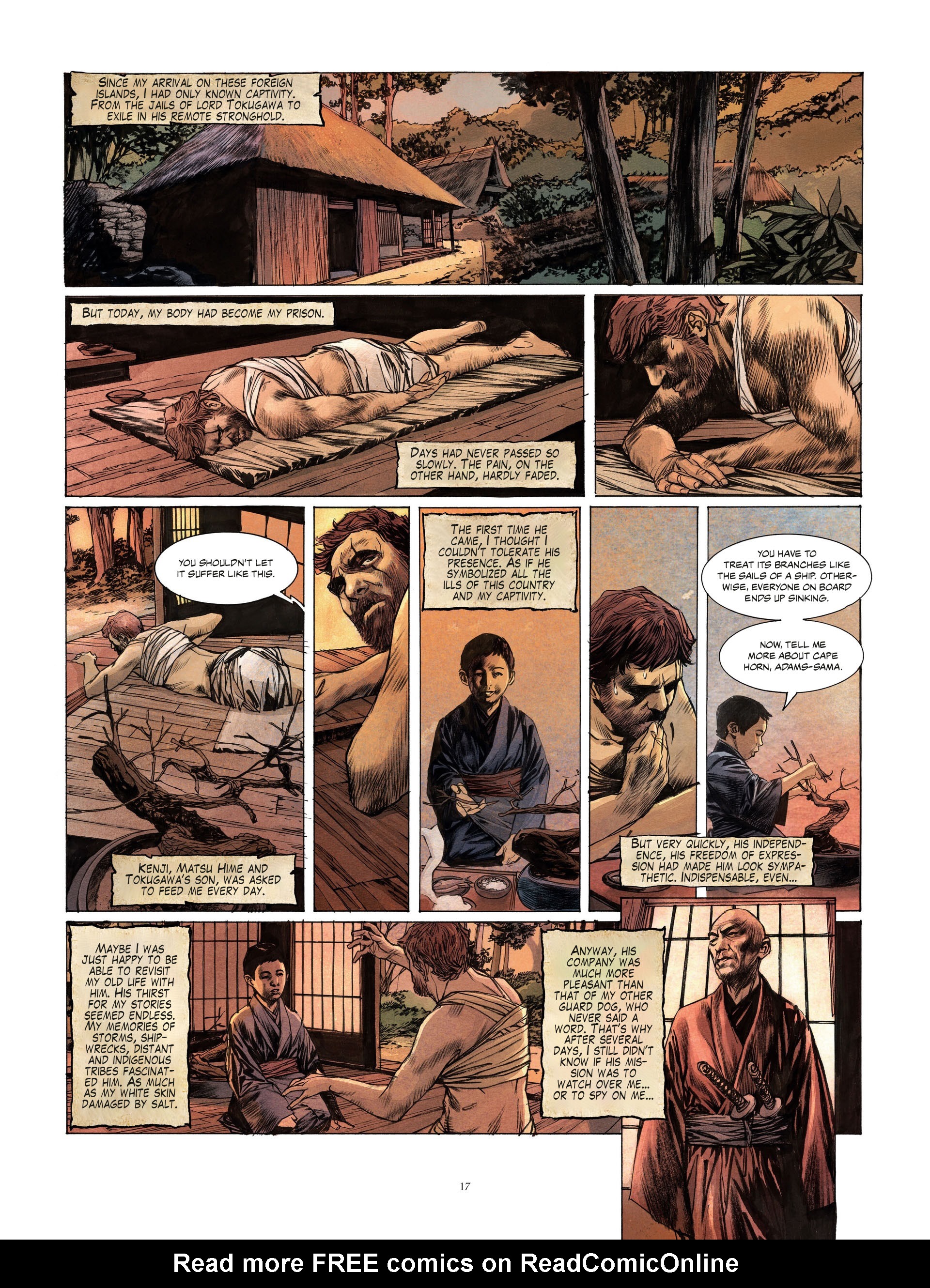 Read online William Adams, Samuraj comic -  Issue #2 - 17